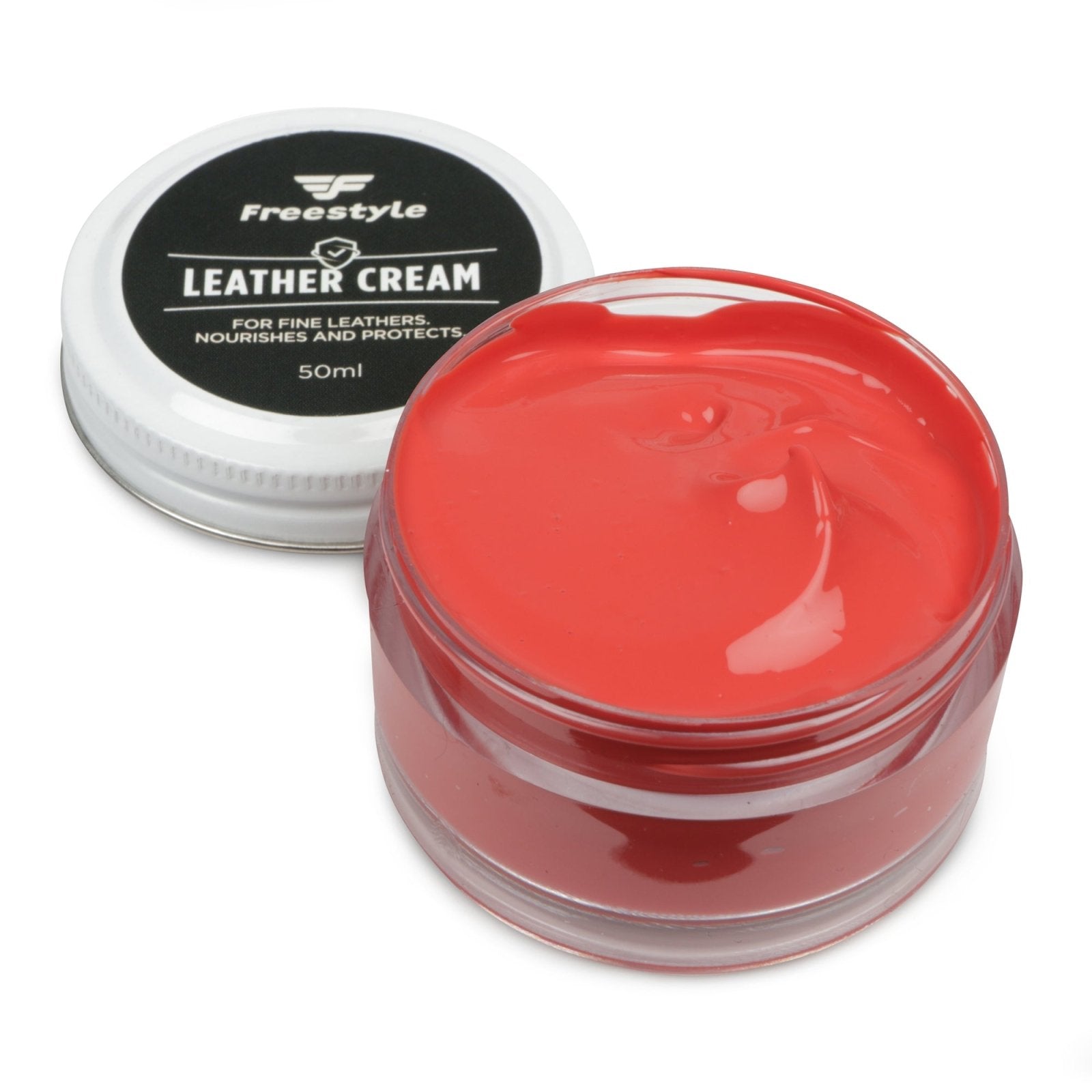 Leather Cream 50ml - Freestyle SA Proudly local leather boots veldskoens vellies leather shoes suede veldskoens
