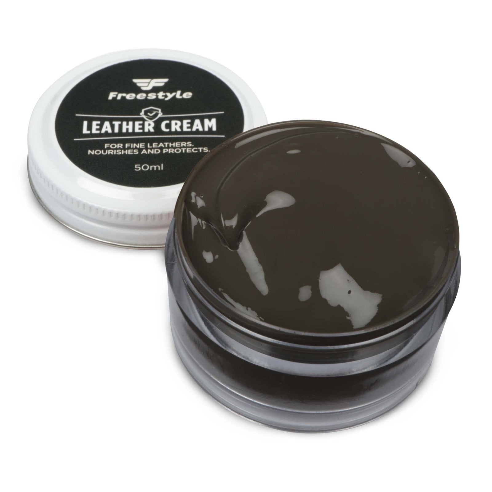 Leather Cream 50ml - Freestyle SA Proudly local leather boots veldskoens vellies leather shoes suede veldskoens