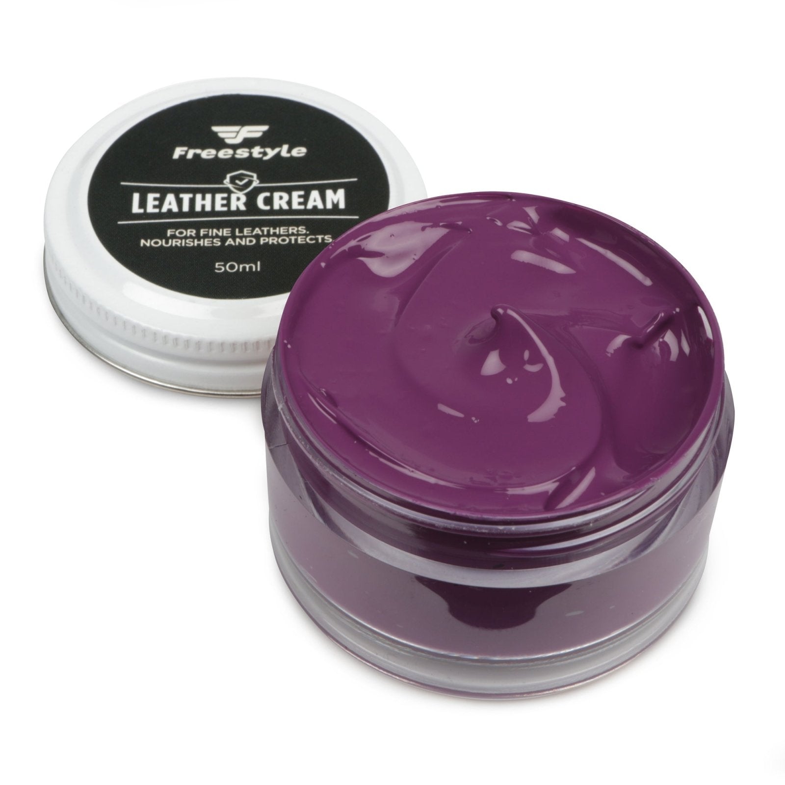 Leather Cream 50ml - Freestyle SA Proudly local leather boots veldskoens vellies leather shoes suede veldskoens