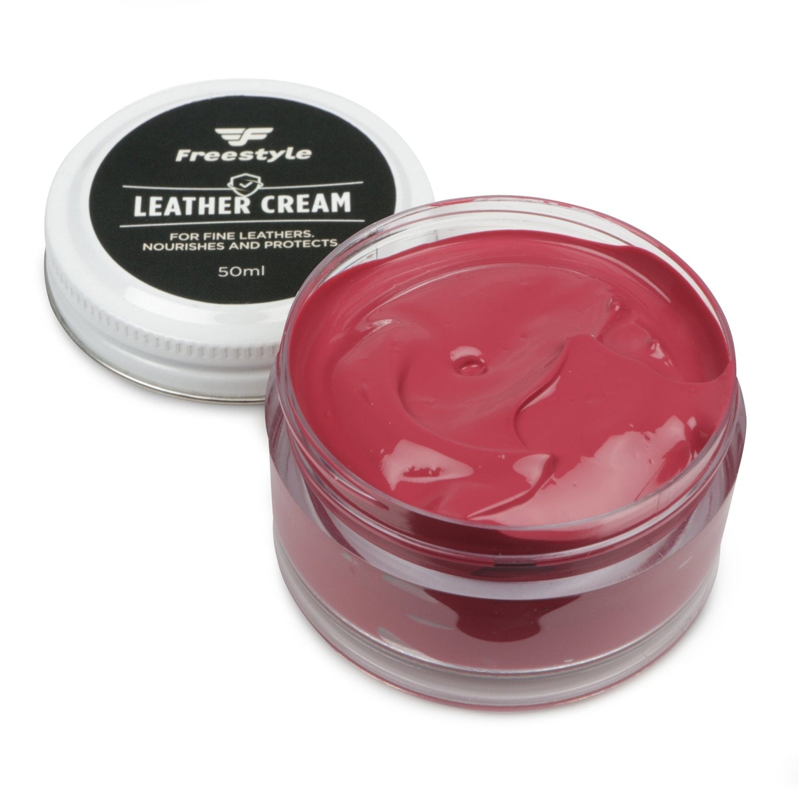 Leather Cream 50ml - Freestyle SA Proudly local leather boots veldskoens vellies leather shoes suede veldskoens