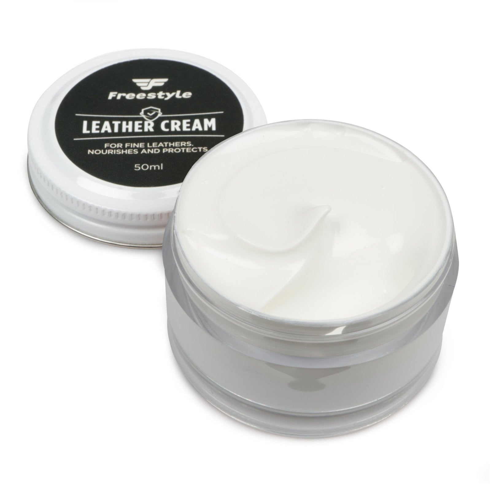 Leather Cream 50ml - Freestyle SA Proudly local leather boots veldskoens vellies leather shoes suede veldskoens