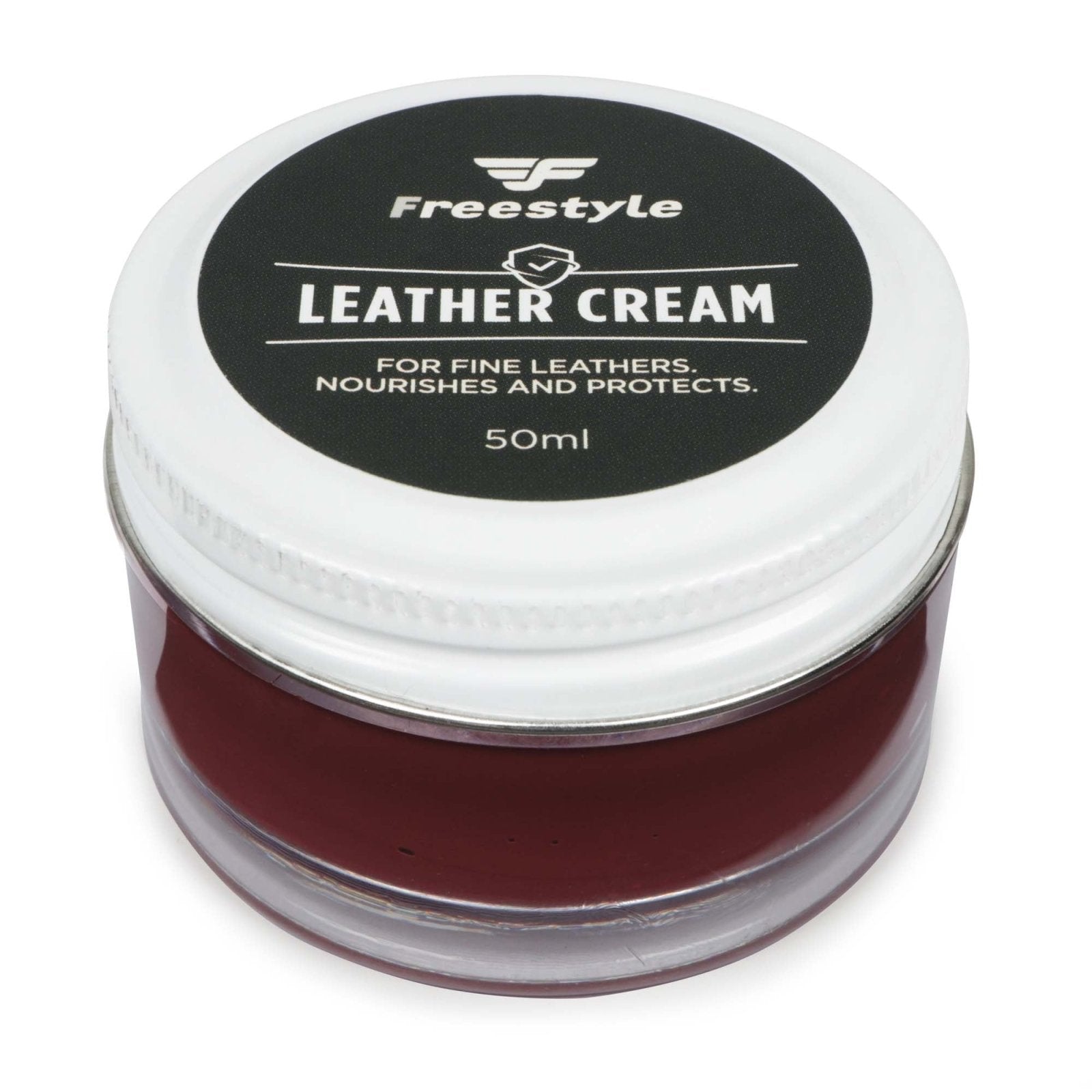 Leather Cream 50ml - Freestyle SA Proudly local leather boots veldskoens vellies leather shoes suede veldskoens