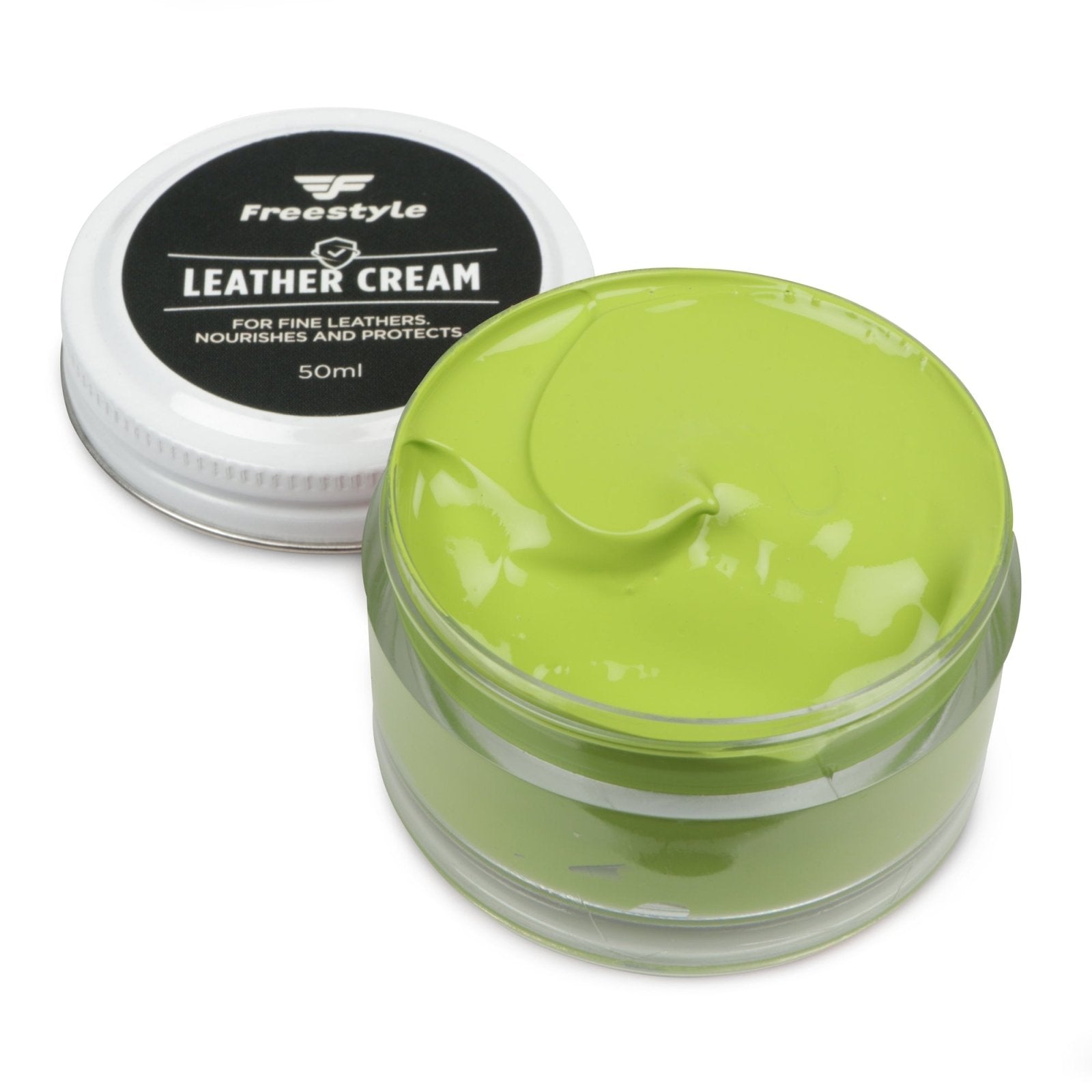 Leather Cream 50ml - Freestyle SA Proudly local leather boots veldskoens vellies leather shoes suede veldskoens