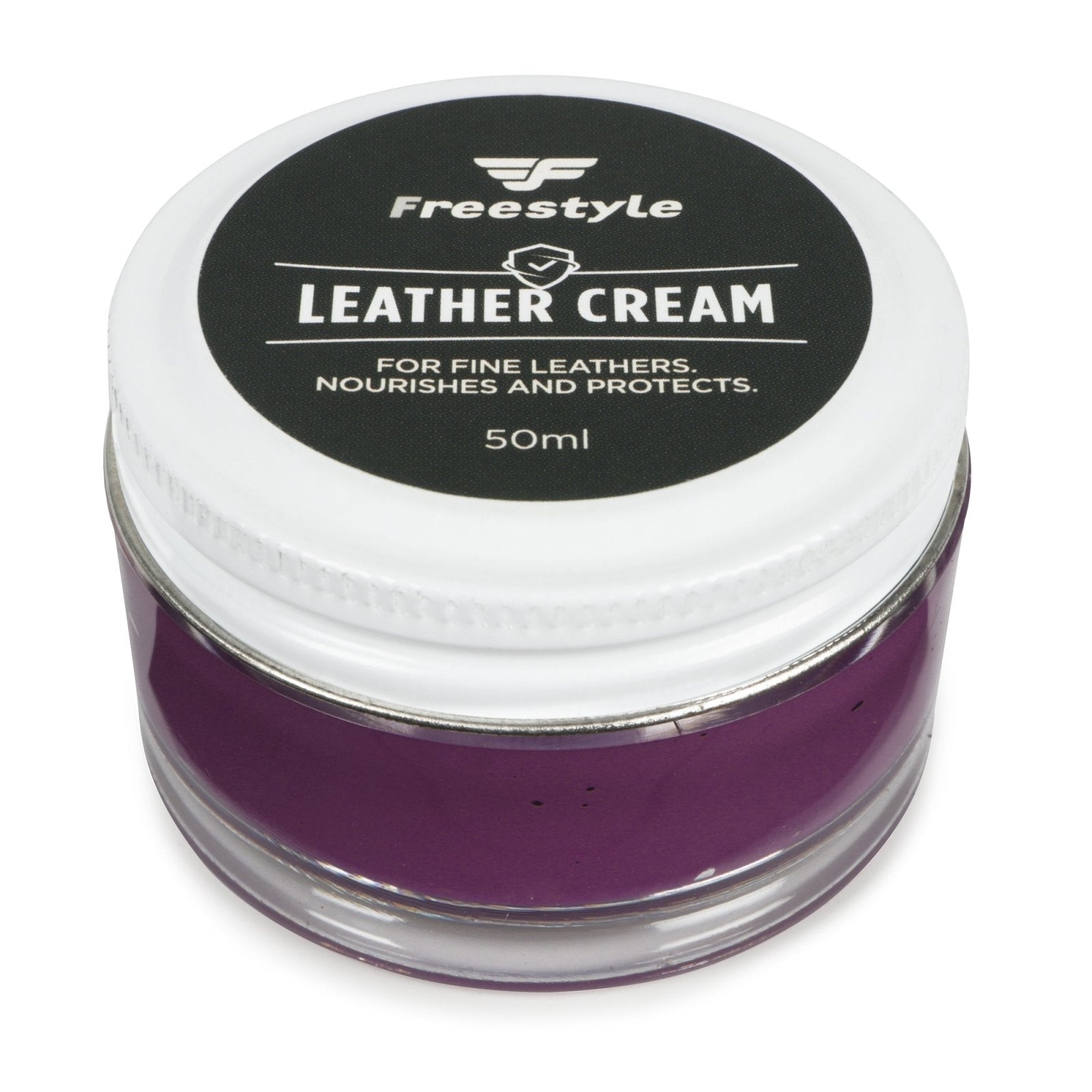 Leather Cream 50ml - Freestyle SA Proudly local leather boots veldskoens vellies leather shoes suede veldskoens