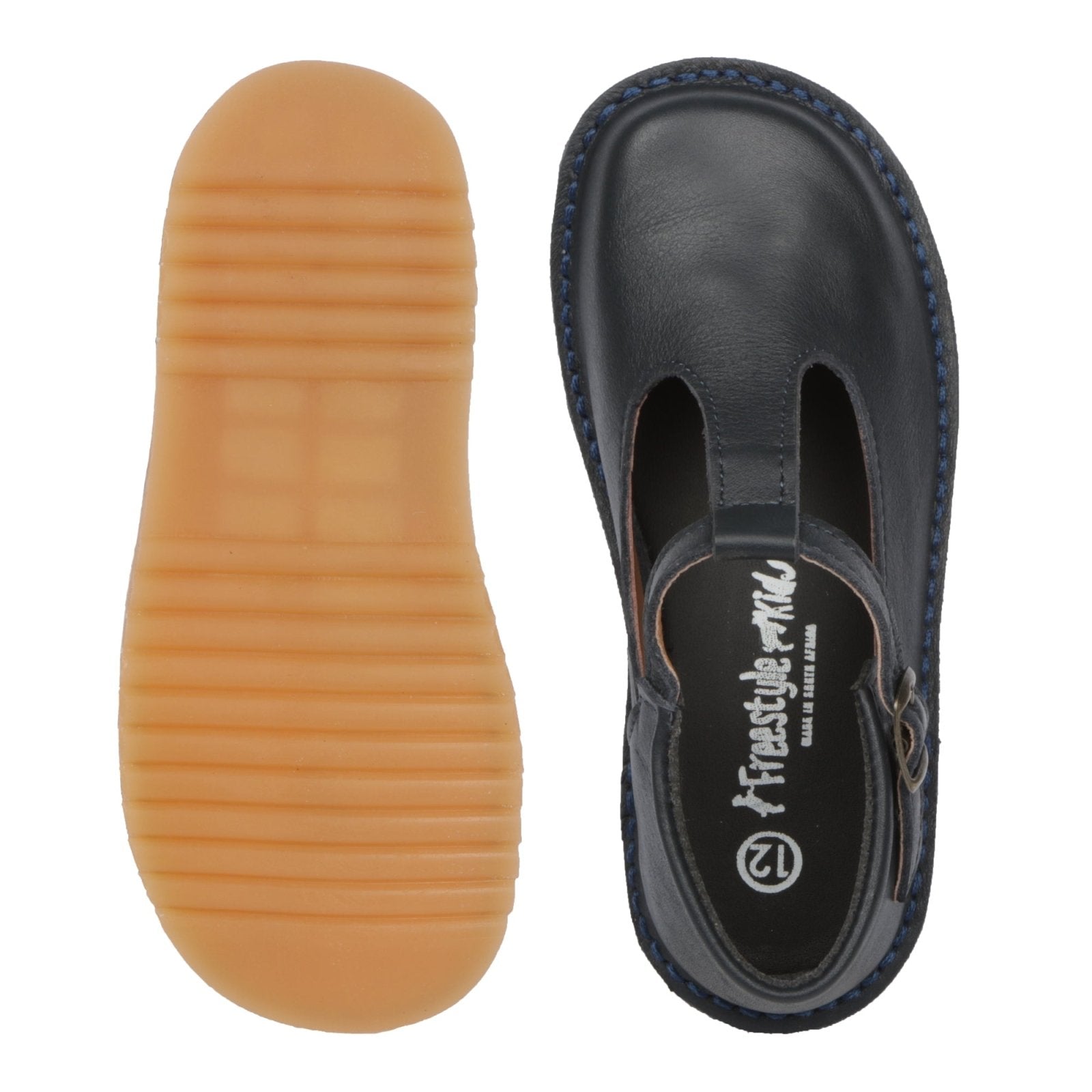 Madison Kid's Classical T - Bar - Freestyle SA Proudly local leather boots veldskoens vellies leather shoes suede veldskoens