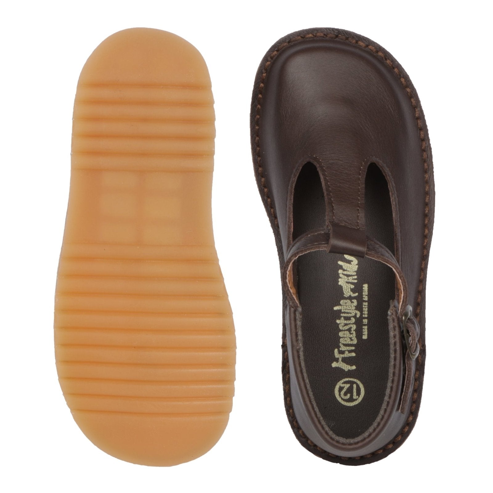 Madison Kid's Classical T - Bar - Freestyle SA Proudly local leather boots veldskoens vellies leather shoes suede veldskoens