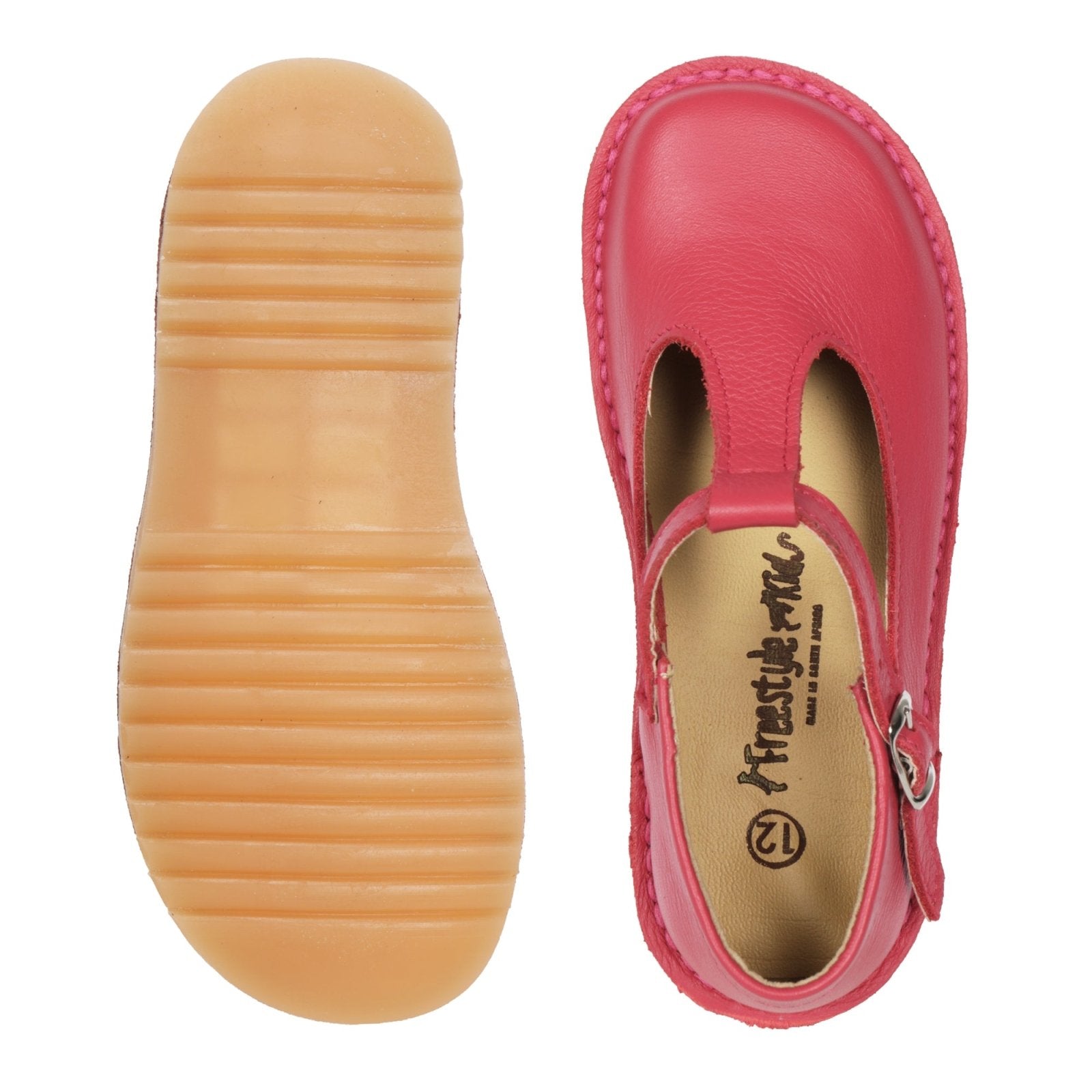 Madison Kid's Classical T - Bar - Freestyle SA Proudly local leather boots veldskoens vellies leather shoes suede veldskoens