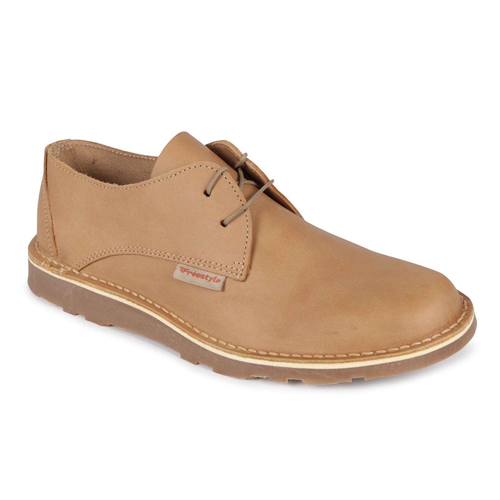 Milo Men's wide - fitting premium leather walking shoe - Freestyle SA Proudly local leather boots veldskoens vellies leather shoes suede veldskoens