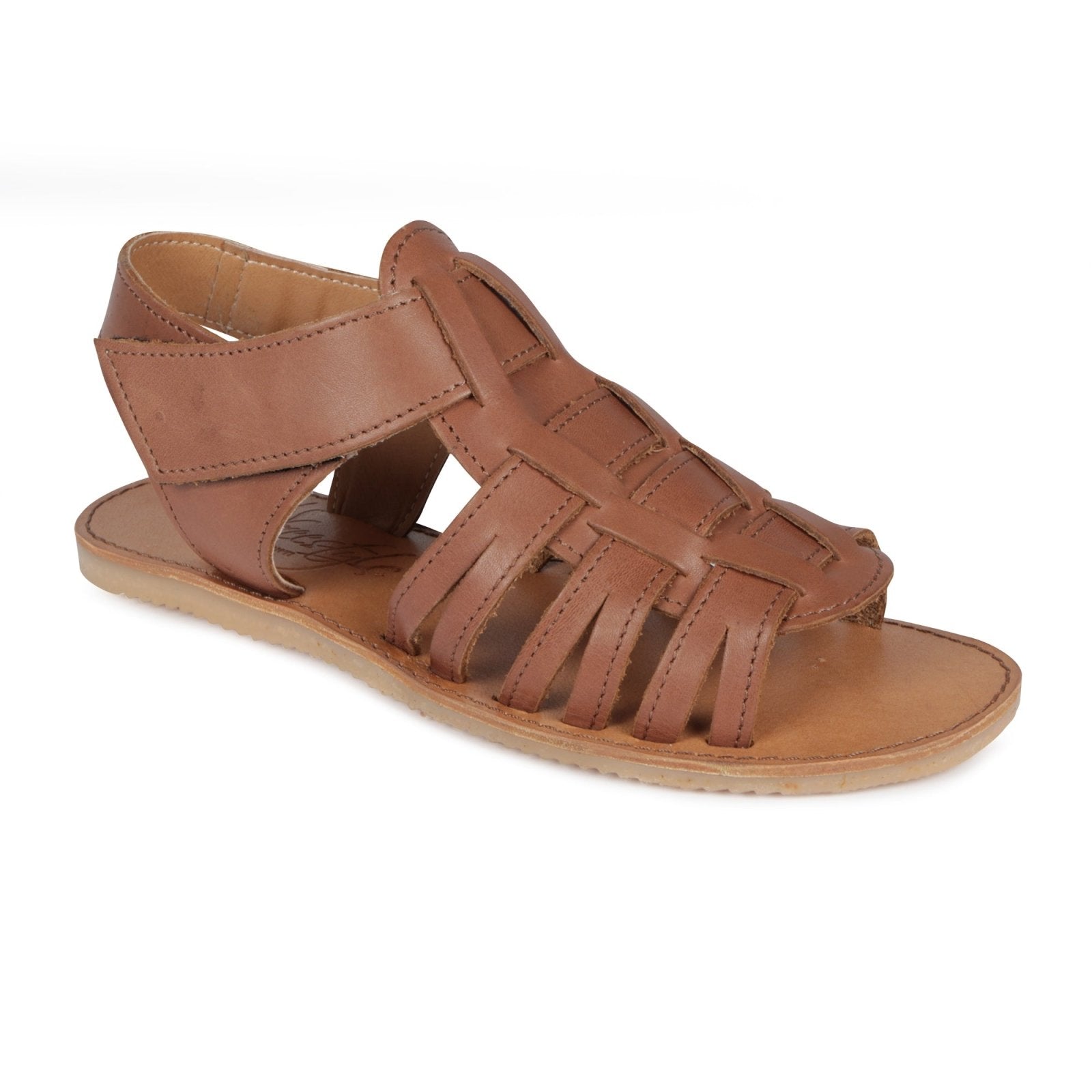 Natalie Ethnic Handcrafted Ladies Leather Summer Sandal - Freestyle SA Proudly local leather boots veldskoens vellies leather shoes suede veldskoens