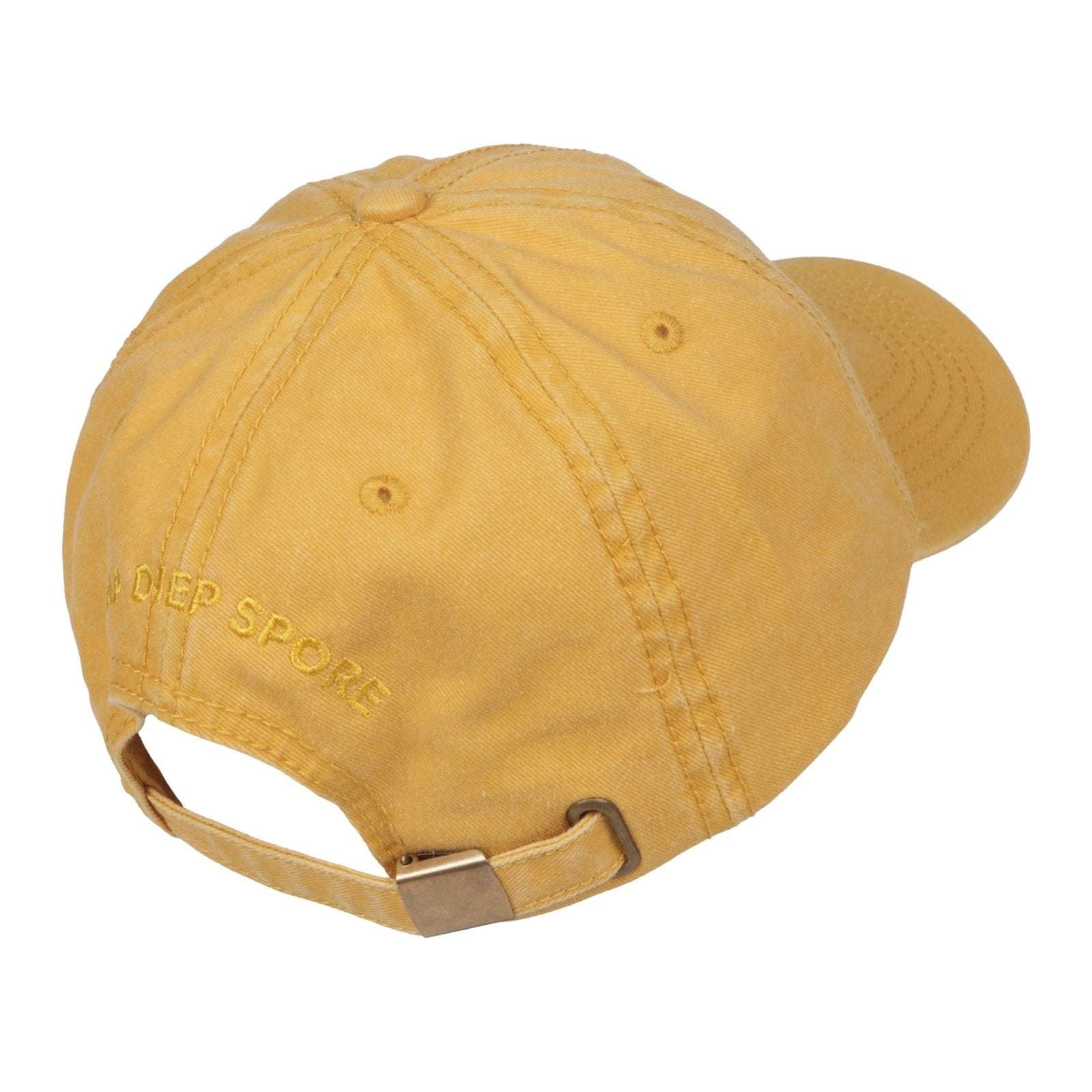 Peak Cap Mustard 100% Cotton - Freestyle SA Proudly local leather boots veldskoens vellies leather shoes suede veldskoens