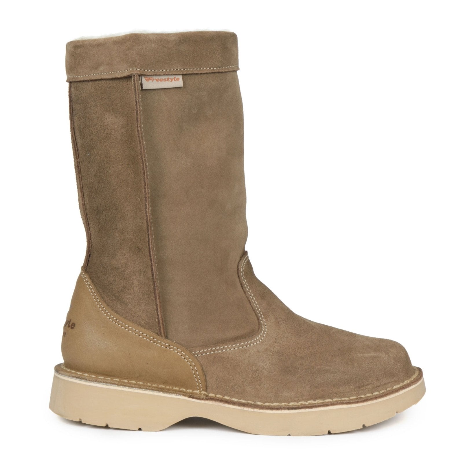 Polar Surf Boot Locally Handmade Premium Suede 100% Wool-lined - Freestyle SA Proudly local leather boots veldskoens vellies leather shoes suede veldskoens