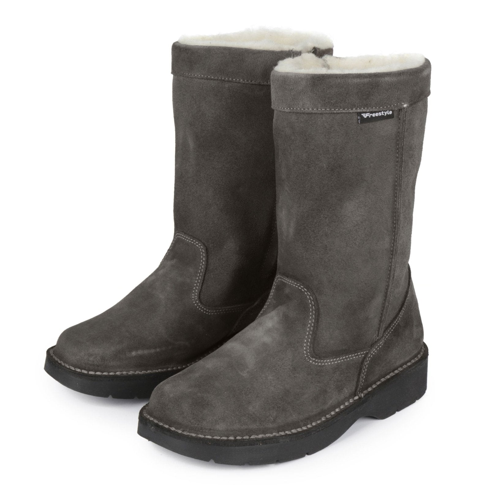 Polar Surf Boot Locally Handmade Premium Suede 100% Wool-lined - Freestyle SA Proudly local leather boots veldskoens vellies leather shoes suede veldskoens