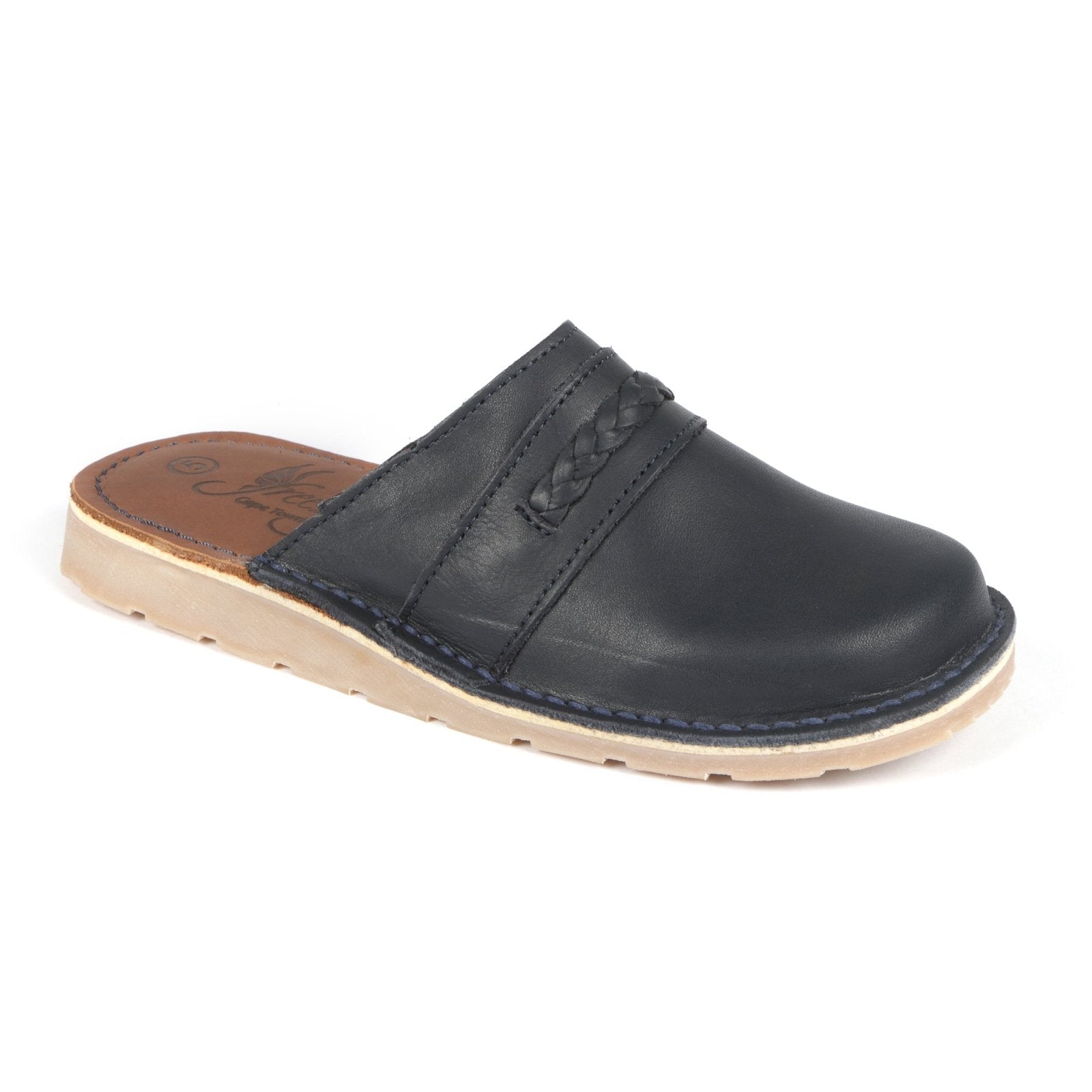 Sienna premium leather handcrafted Slip - On Clog - Freestyle SA Proudly local leather boots veldskoens vellies leather shoes suede veldskoens