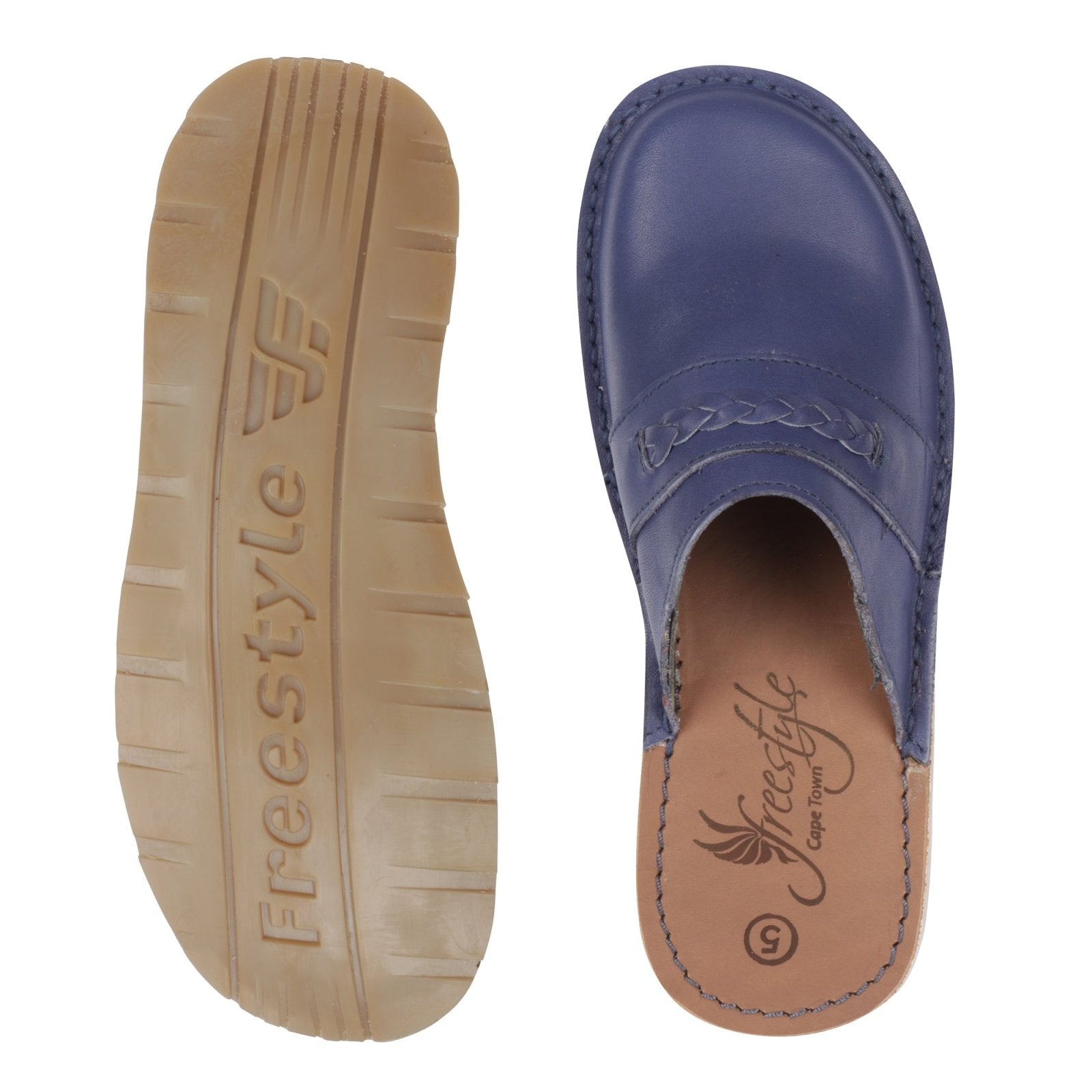 Sienna premium leather handcrafted Slip - On Clog - Freestyle SA Proudly local leather boots veldskoens vellies leather shoes suede veldskoens