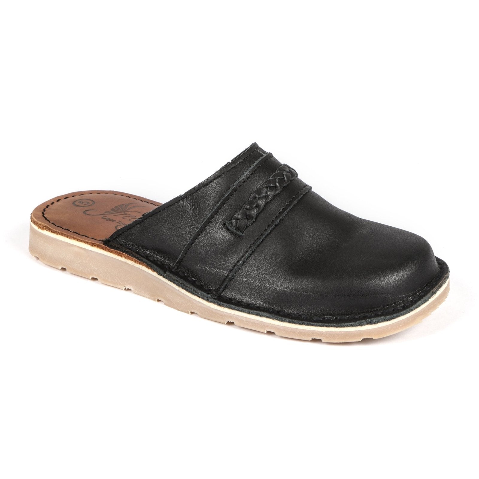 Sienna premium leather handcrafted Slip - On Clog - Freestyle SA Proudly local leather boots veldskoens vellies leather shoes suede veldskoens