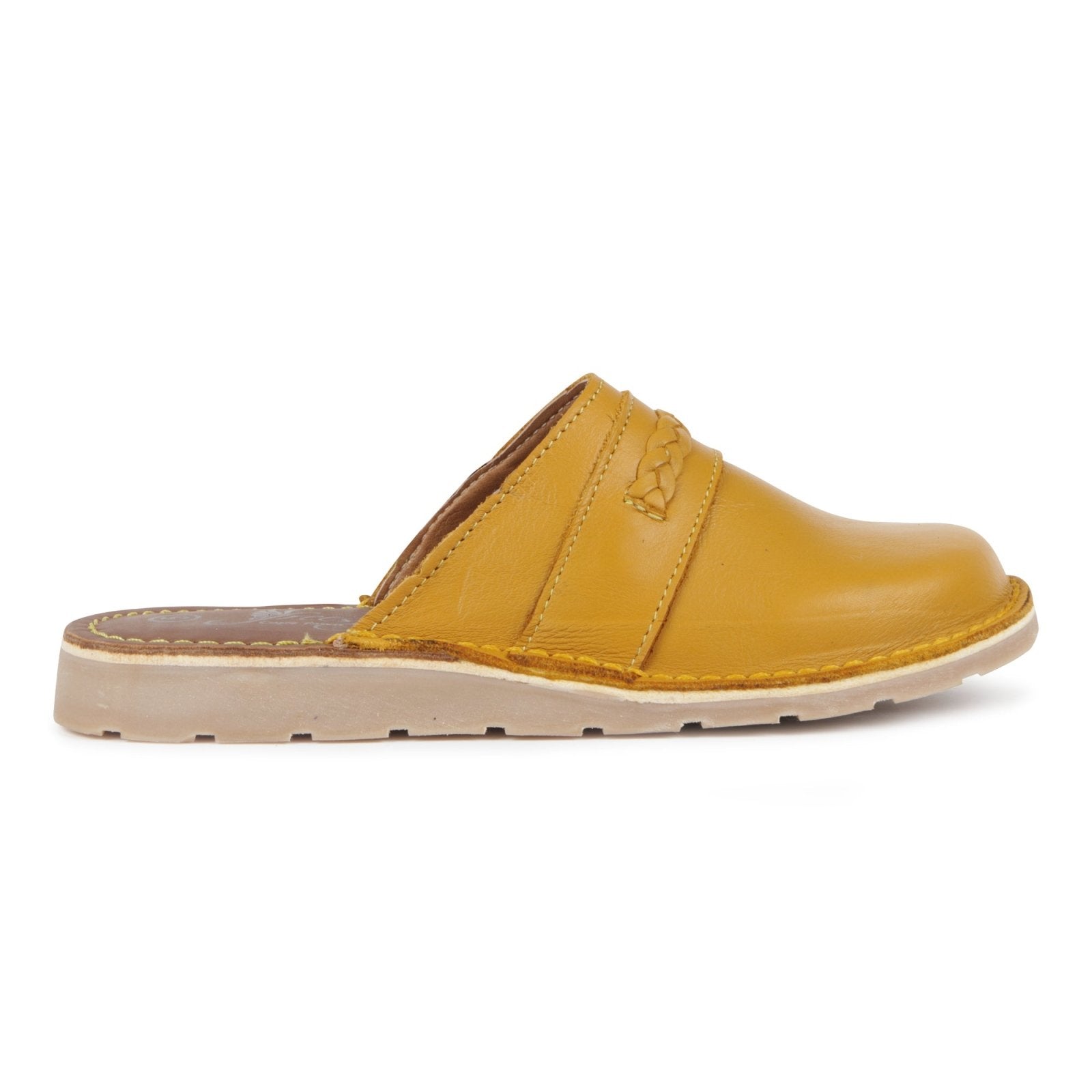 Sienna premium leather handcrafted Slip - On Clog - Freestyle SA Proudly local leather boots veldskoens vellies leather shoes suede veldskoens