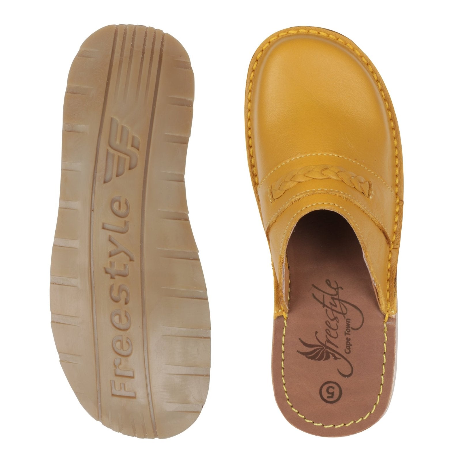 Sienna premium leather handcrafted Slip - On Clog - Freestyle SA Proudly local leather boots veldskoens vellies leather shoes suede veldskoens
