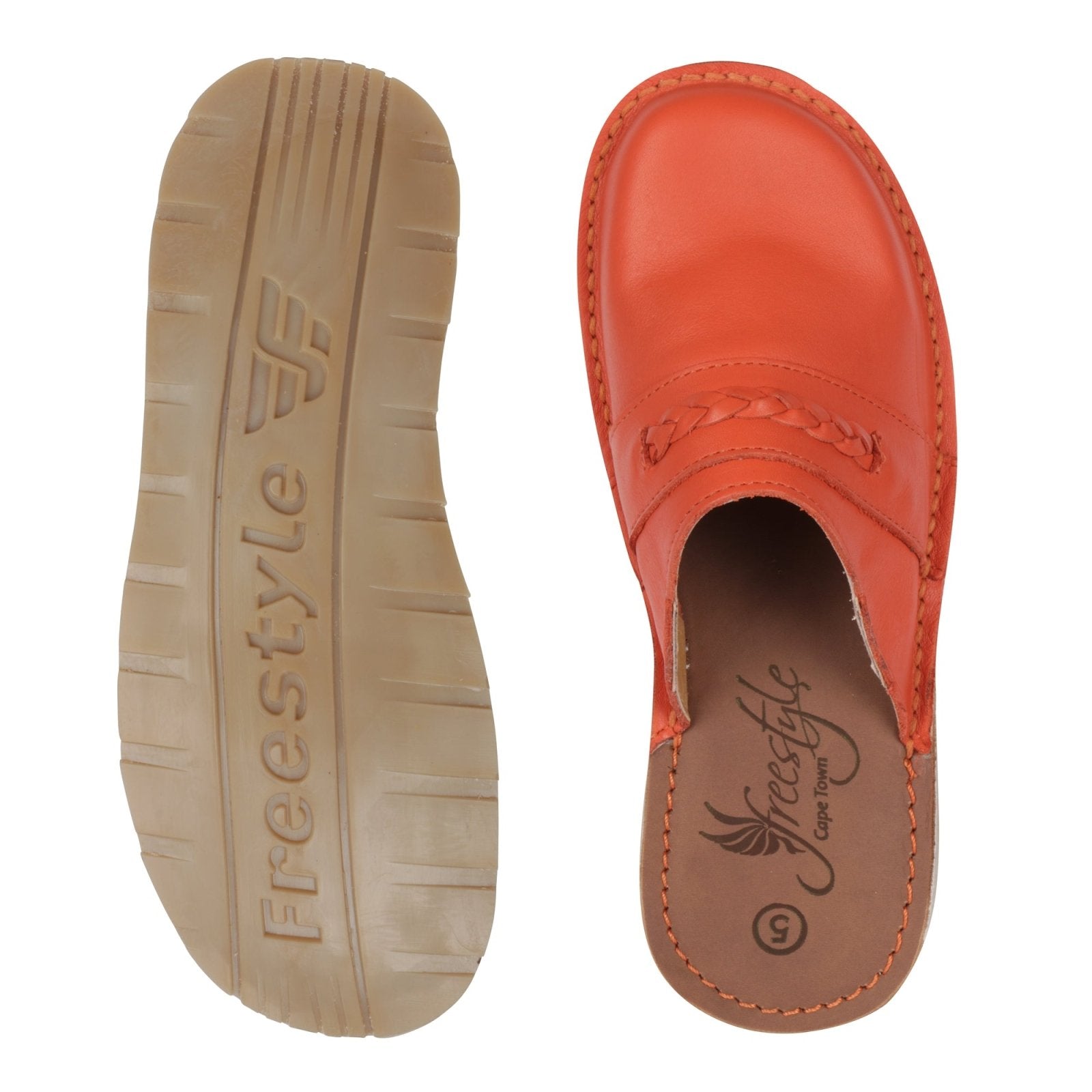 Sienna premium leather handcrafted Slip - On Clog - Freestyle SA Proudly local leather boots veldskoens vellies leather shoes suede veldskoens