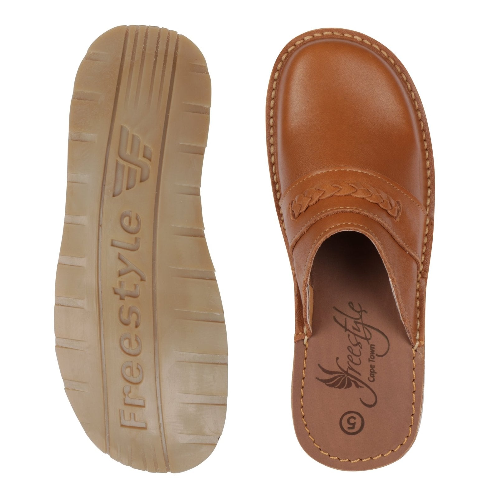 Sienna premium leather handcrafted Slip - On Clog - Freestyle SA Proudly local leather boots veldskoens vellies leather shoes suede veldskoens