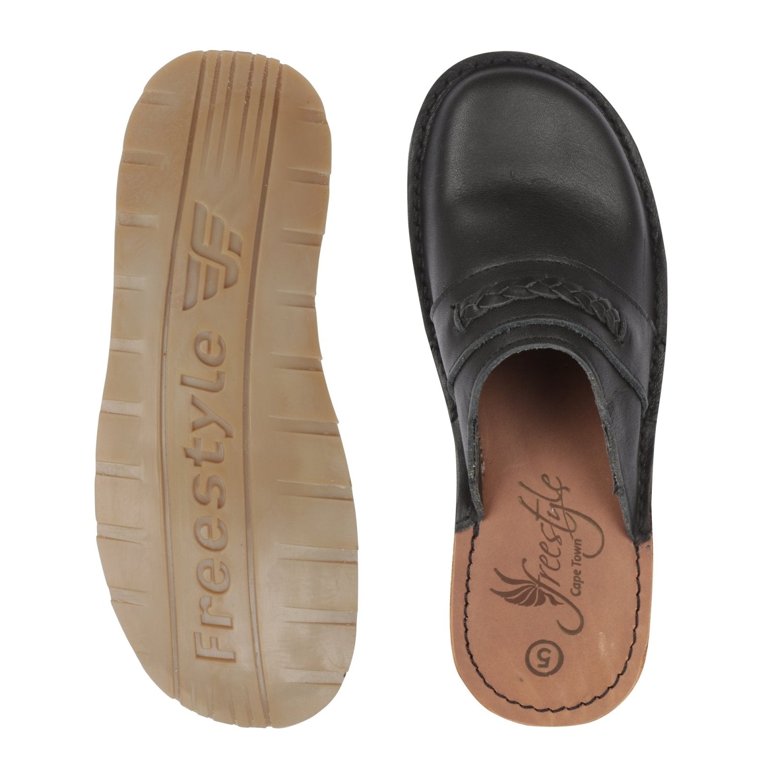 Sienna premium leather handcrafted Slip - On Clog - Freestyle SA Proudly local leather boots veldskoens vellies leather shoes suede veldskoens