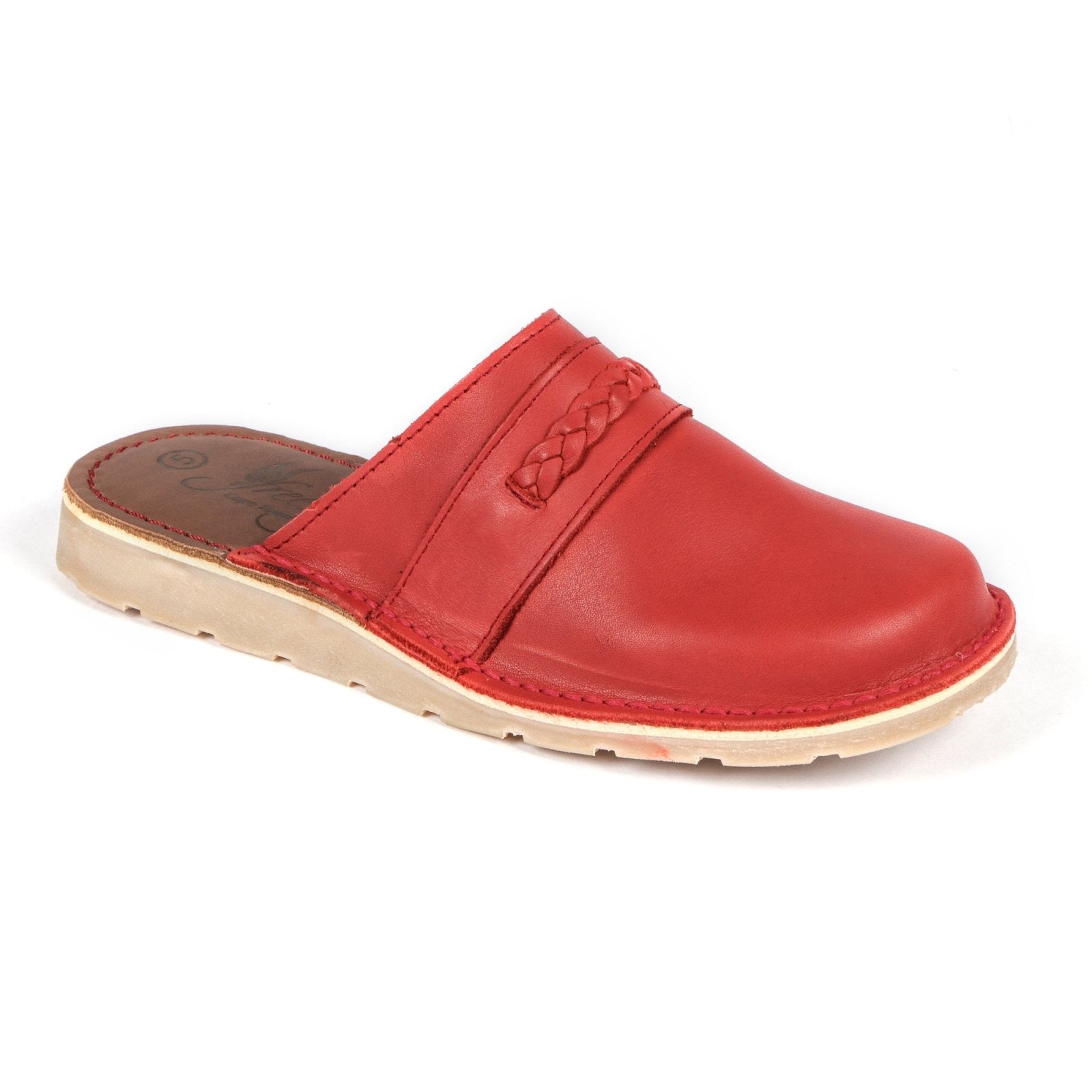 Sienna premium leather handcrafted Slip - On Clog - Freestyle SA Proudly local leather boots veldskoens vellies leather shoes suede veldskoens