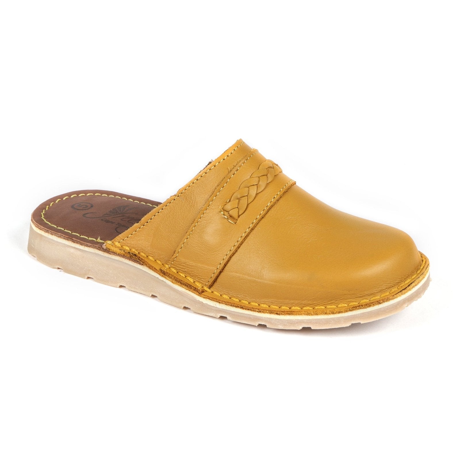 Sienna premium leather handcrafted Slip - On Clog - Freestyle SA Proudly local leather boots veldskoens vellies leather shoes suede veldskoens