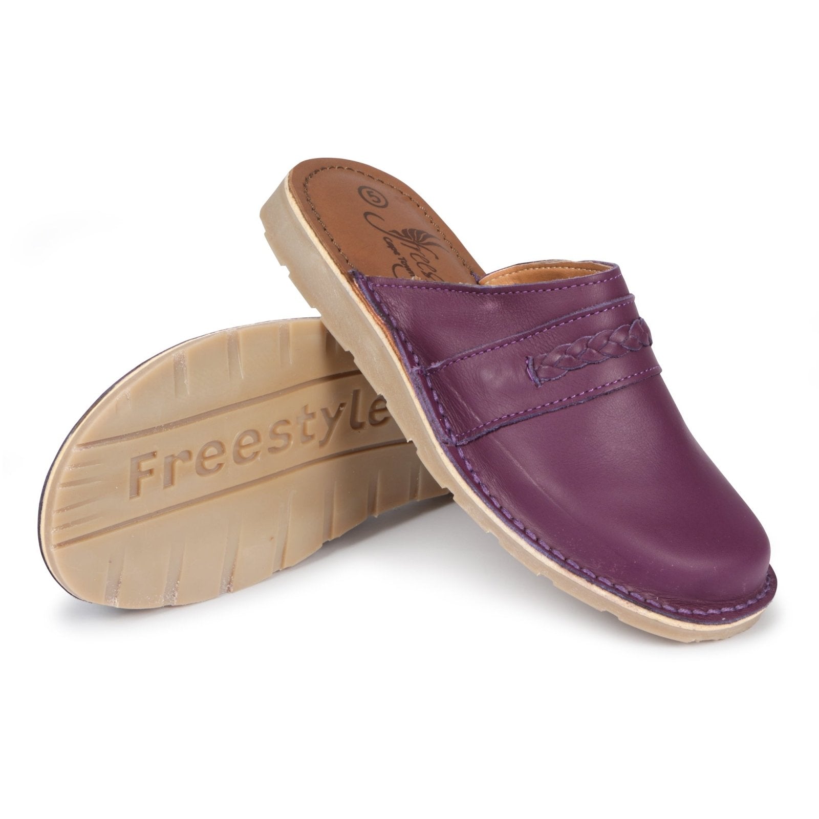 Sienna premium leather handcrafted Slip - On Clog - Freestyle SA Proudly local leather boots veldskoens vellies leather shoes suede veldskoens