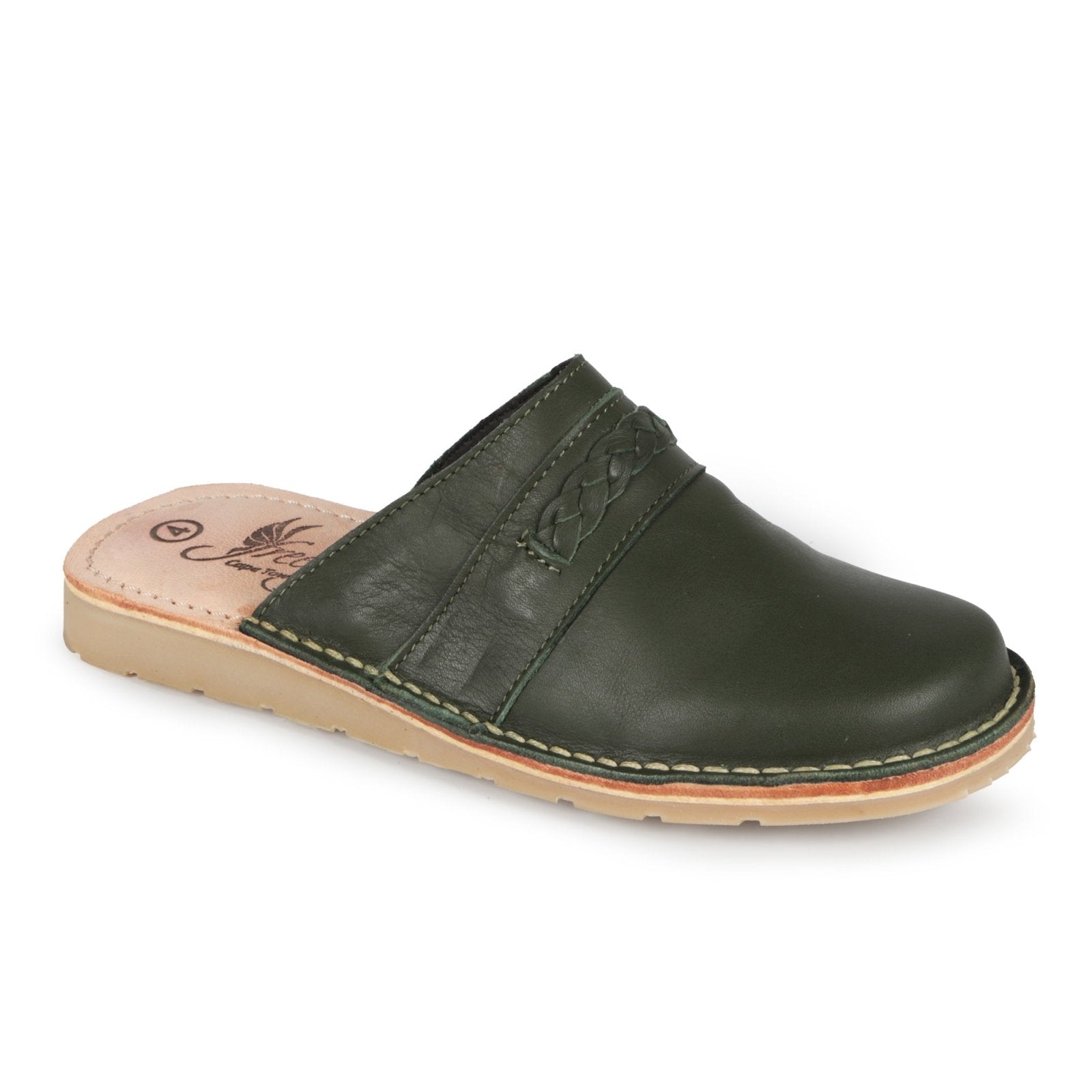 Sienna premium leather handcrafted Slip - On Clog - Freestyle SA Proudly local leather boots veldskoens vellies leather shoes suede veldskoens