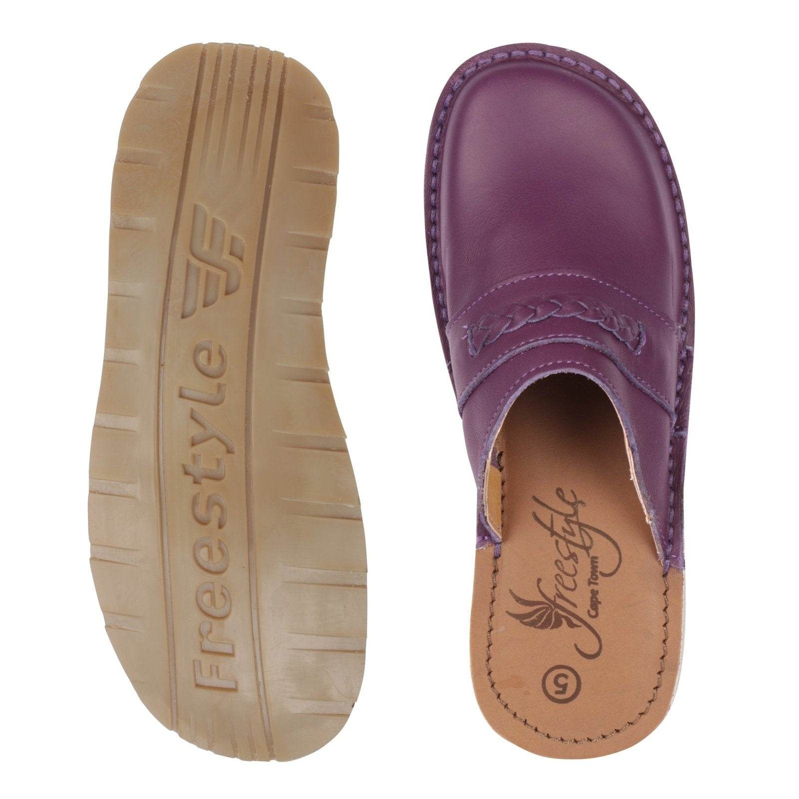 Sienna premium leather handcrafted Slip - On Clog - Freestyle SA Proudly local leather boots veldskoens vellies leather shoes suede veldskoens