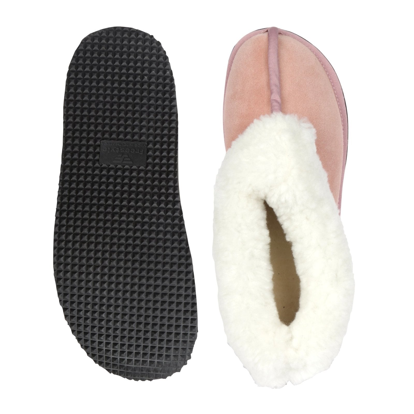 Sneeubok Unisex Premium Suede Woolen Slippers