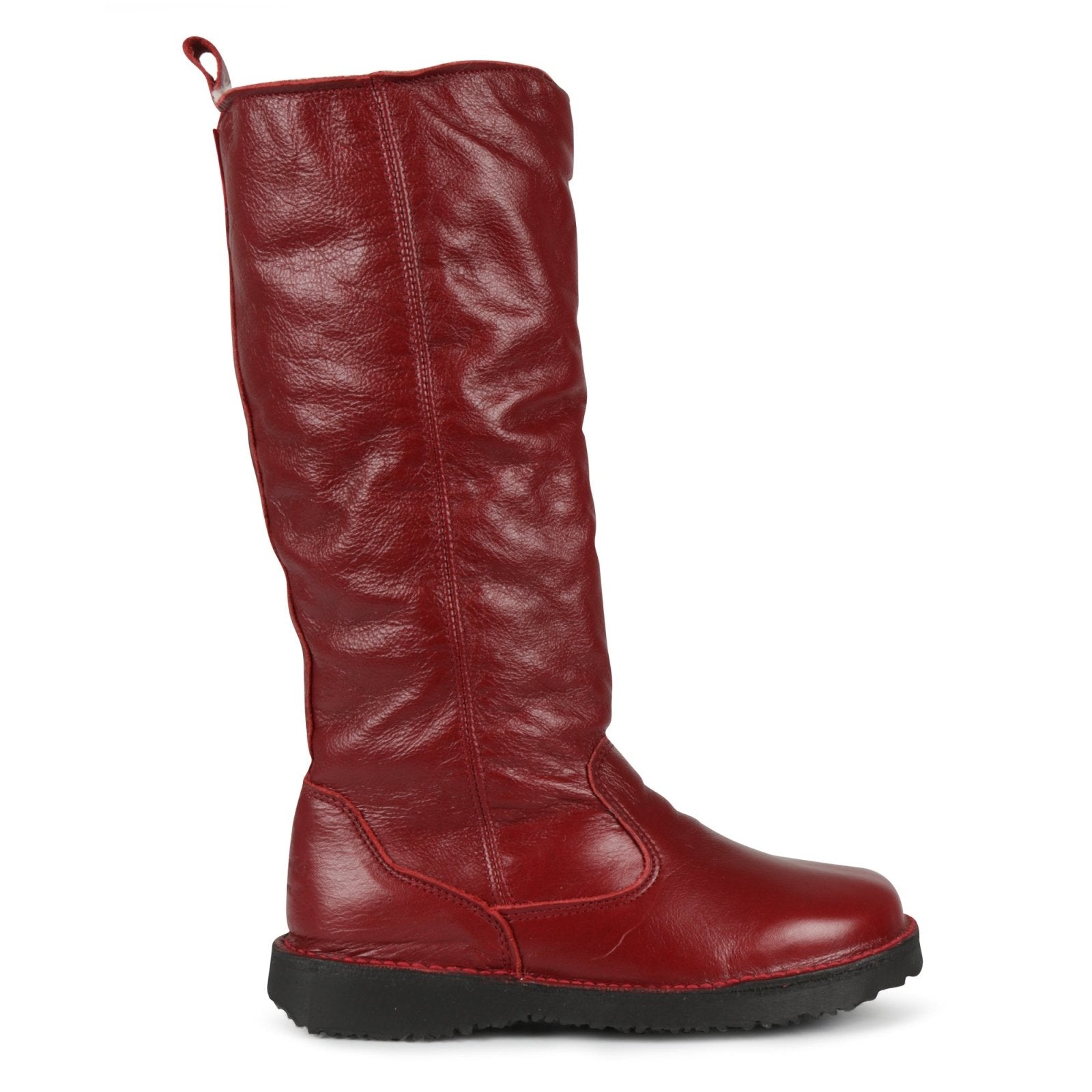 Stella 100% wool - lined premium leather ladies boot - Freestyle SA Proudly local leather boots veldskoens vellies leather shoes suede veldskoens