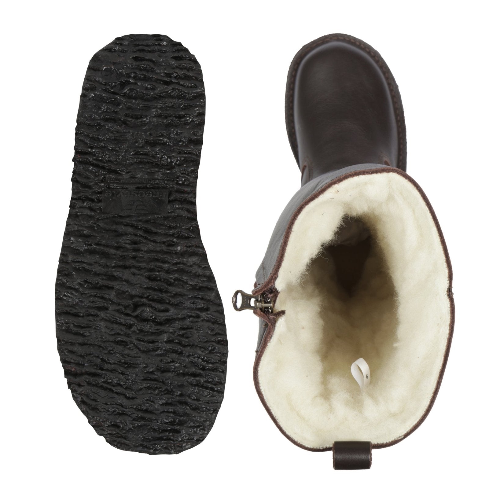 Stella 100% wool - lined premium leather ladies boot - Freestyle SA Proudly local leather boots veldskoens vellies leather shoes suede veldskoens