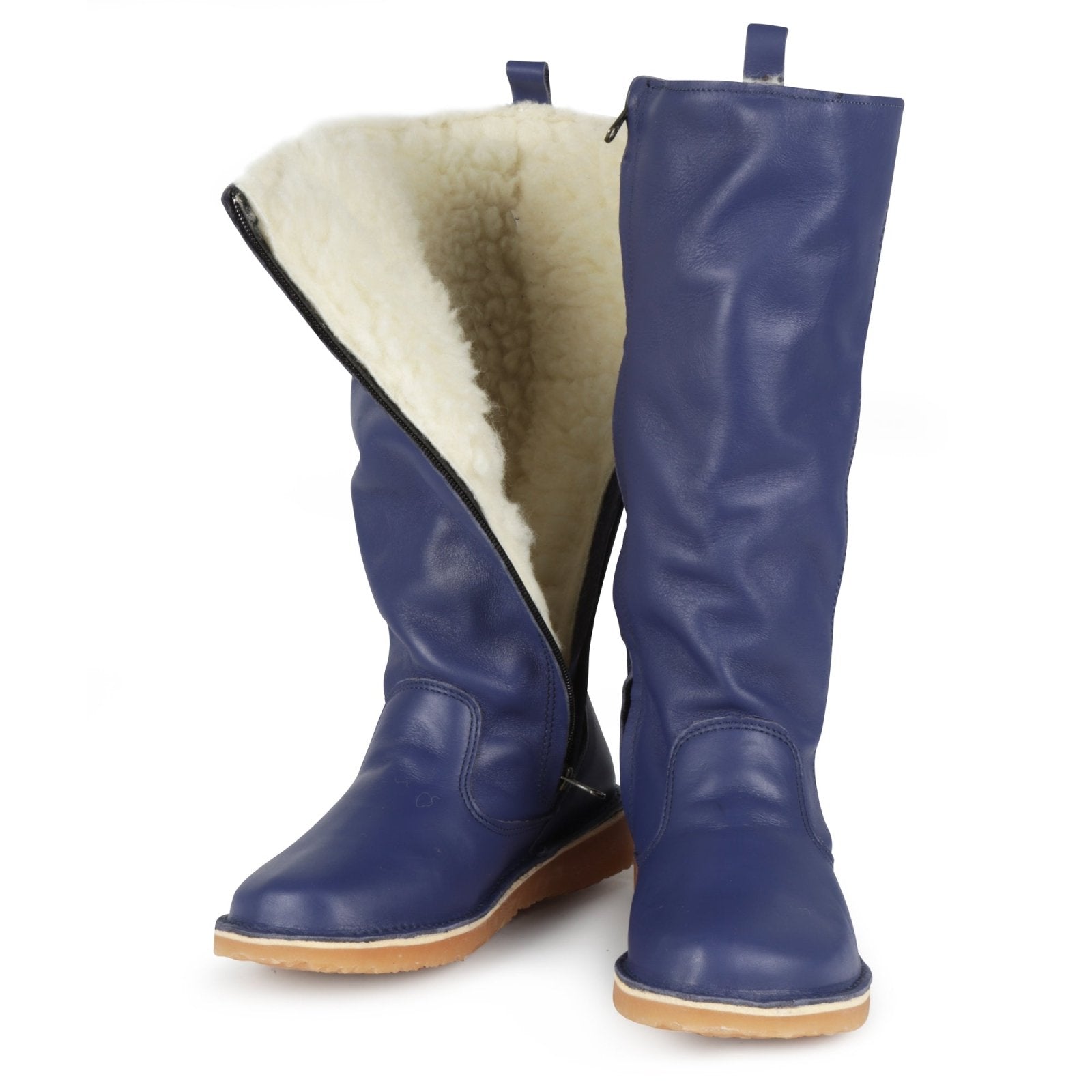 Stella 100% wool - lined premium leather ladies boot - Freestyle SA Proudly local leather boots veldskoens vellies leather shoes suede veldskoens