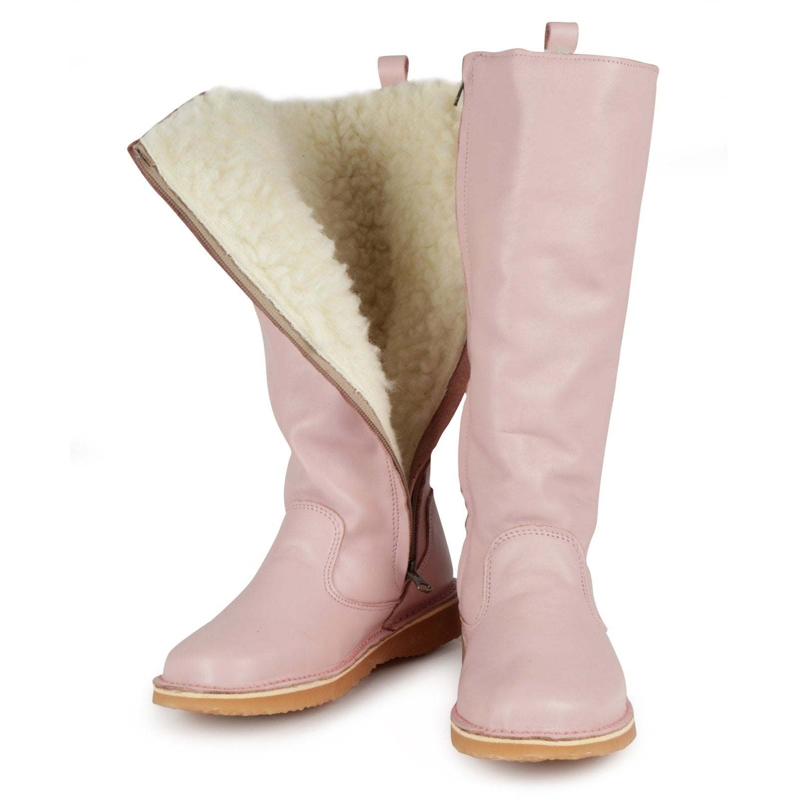 Stella 100% wool - lined premium leather ladies boot - Freestyle SA Proudly local leather boots veldskoens vellies leather shoes suede veldskoens