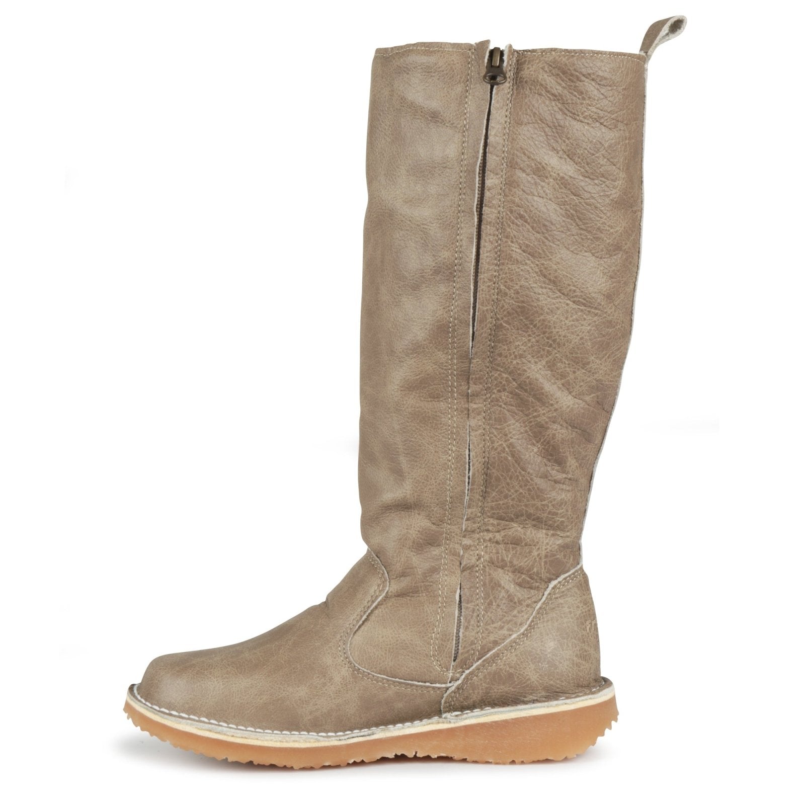 Stella 100% wool - lined premium leather ladies boot - Freestyle SA Proudly local leather boots veldskoens vellies leather shoes suede veldskoens