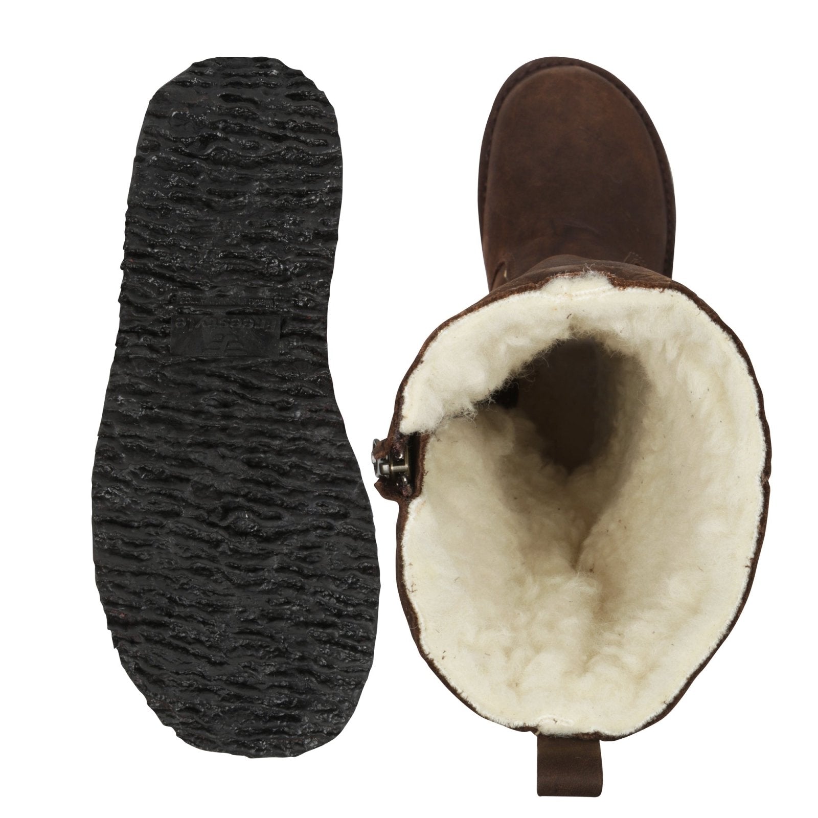 Stella 100% wool - lined premium leather ladies boot - Freestyle SA Proudly local leather boots veldskoens vellies leather shoes suede veldskoens