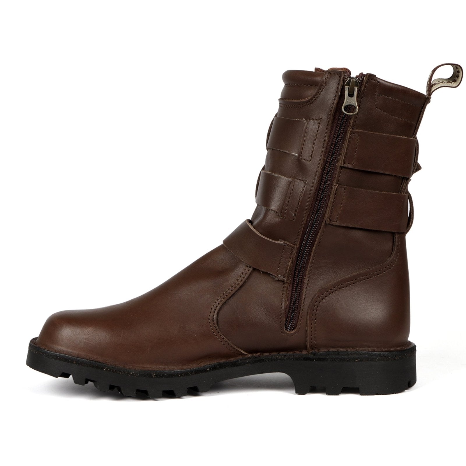 Stormrider Men's Premium 3 Buckle Boot with inside zip - Freestyle SA Proudly local Apparel & Accessories leather boots veldskoens vellies leather shoes suede veldskoens