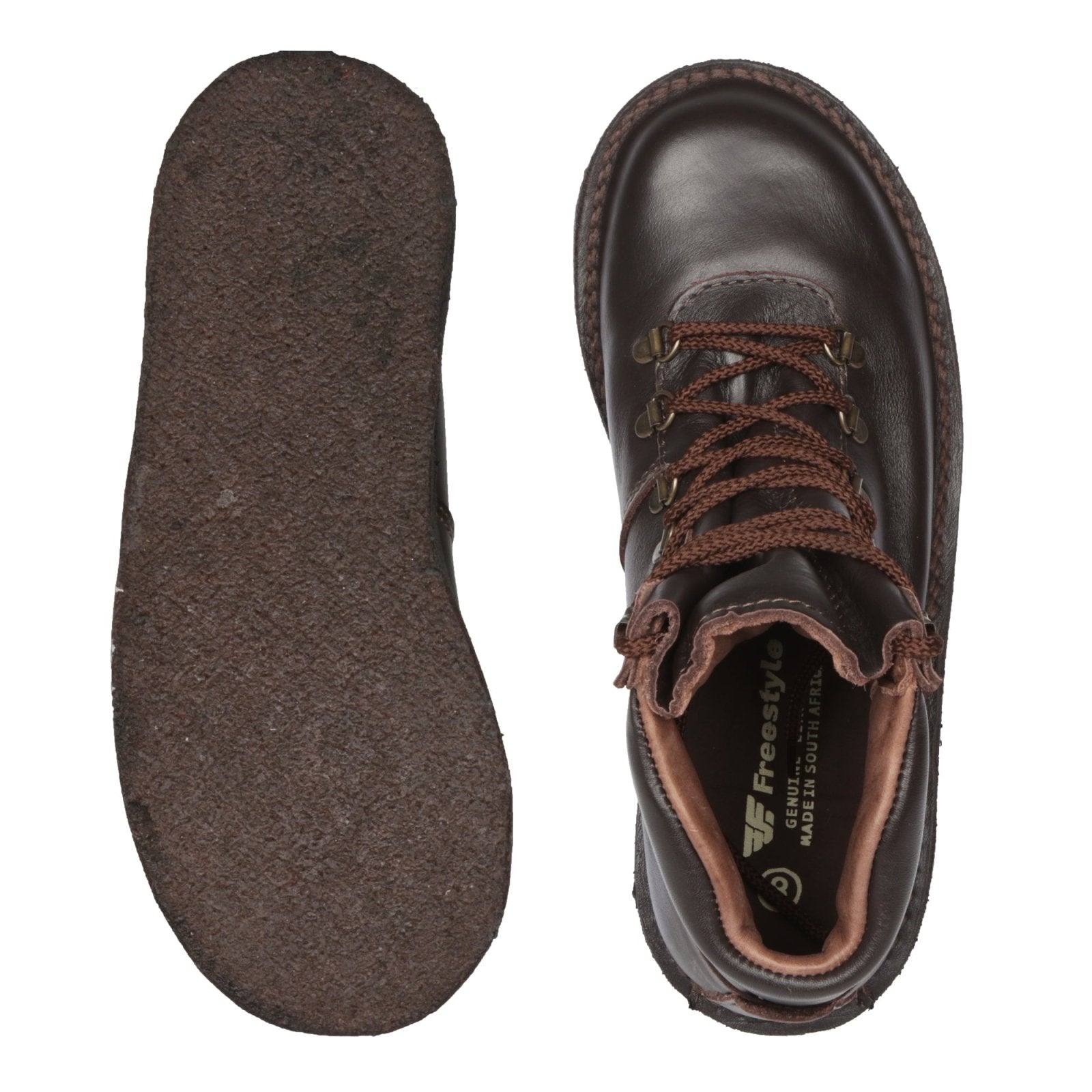 Tankwa Premium Water Resistant Leather Outdoor Hunting Boot - Freestyle SA Proudly local leather boots veldskoens vellies leather shoes suede veldskoens