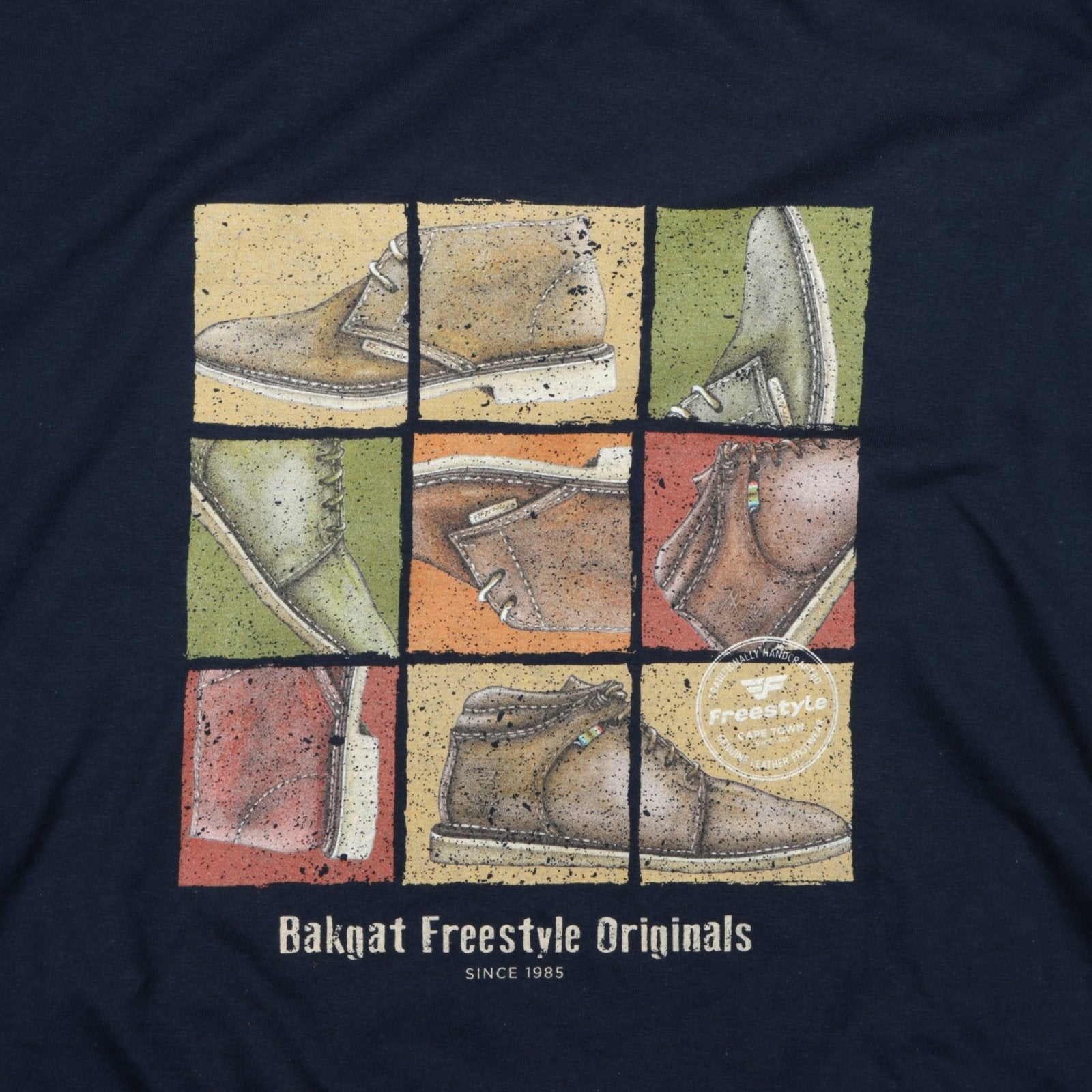 Tee Bakgat Vellies 100% Cotton Locally Made 15 - Freestyle SA Proudly local leather boots veldskoens vellies leather shoes suede veldskoens