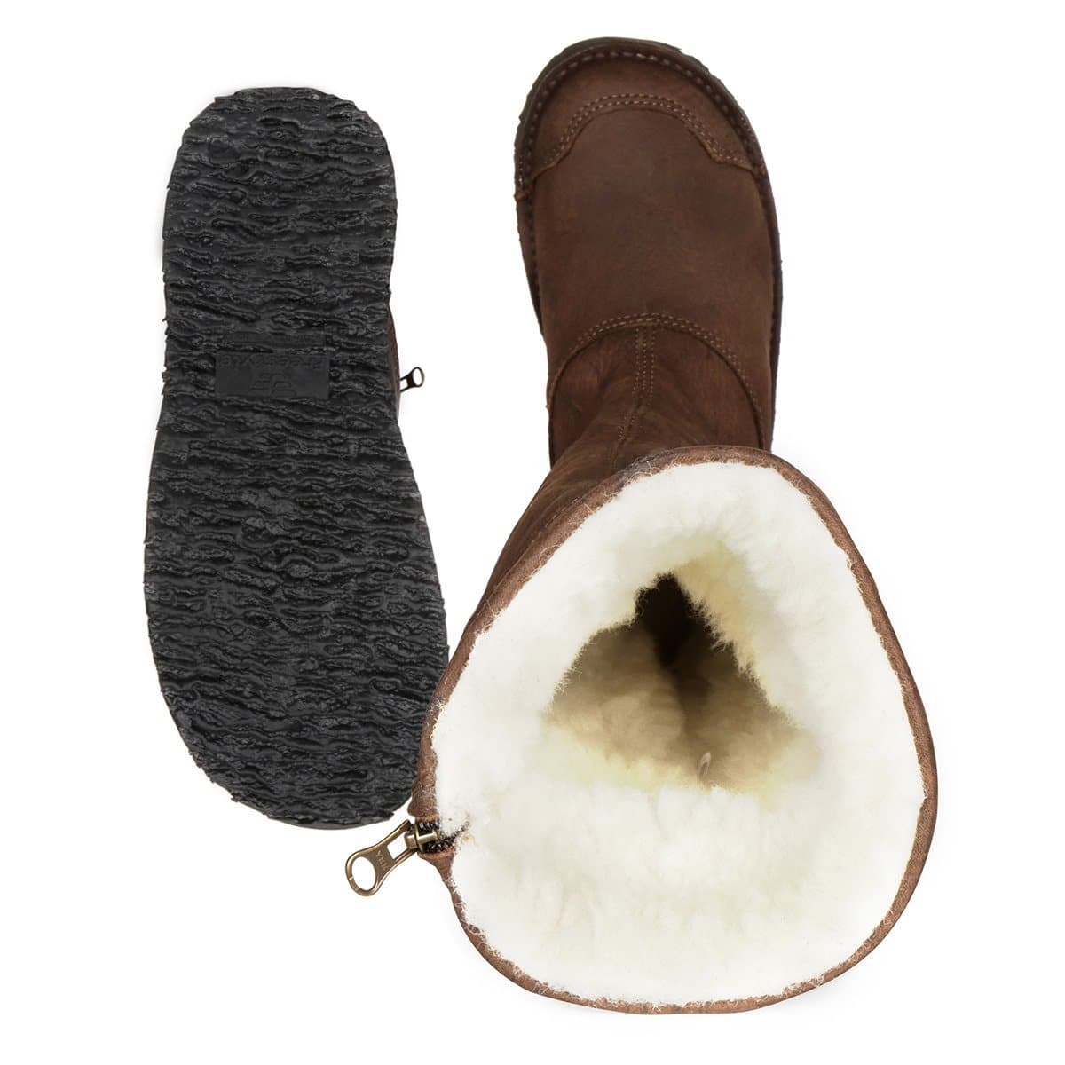 Corina 100% Wool lined soft premium leather boot