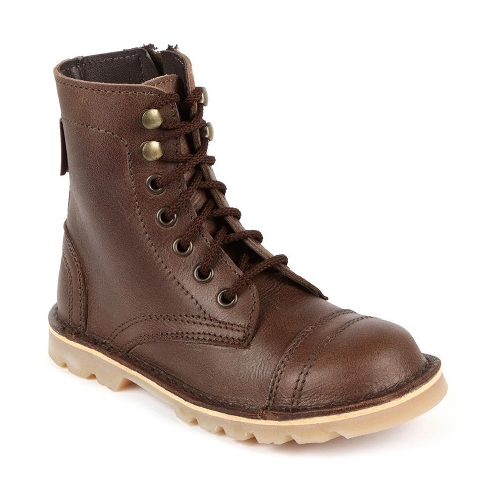 Army Boot Kids - Freestyle Handcrafted Leather Proudly local leather boots veldskoens vellies leather shoes suede veldskoens