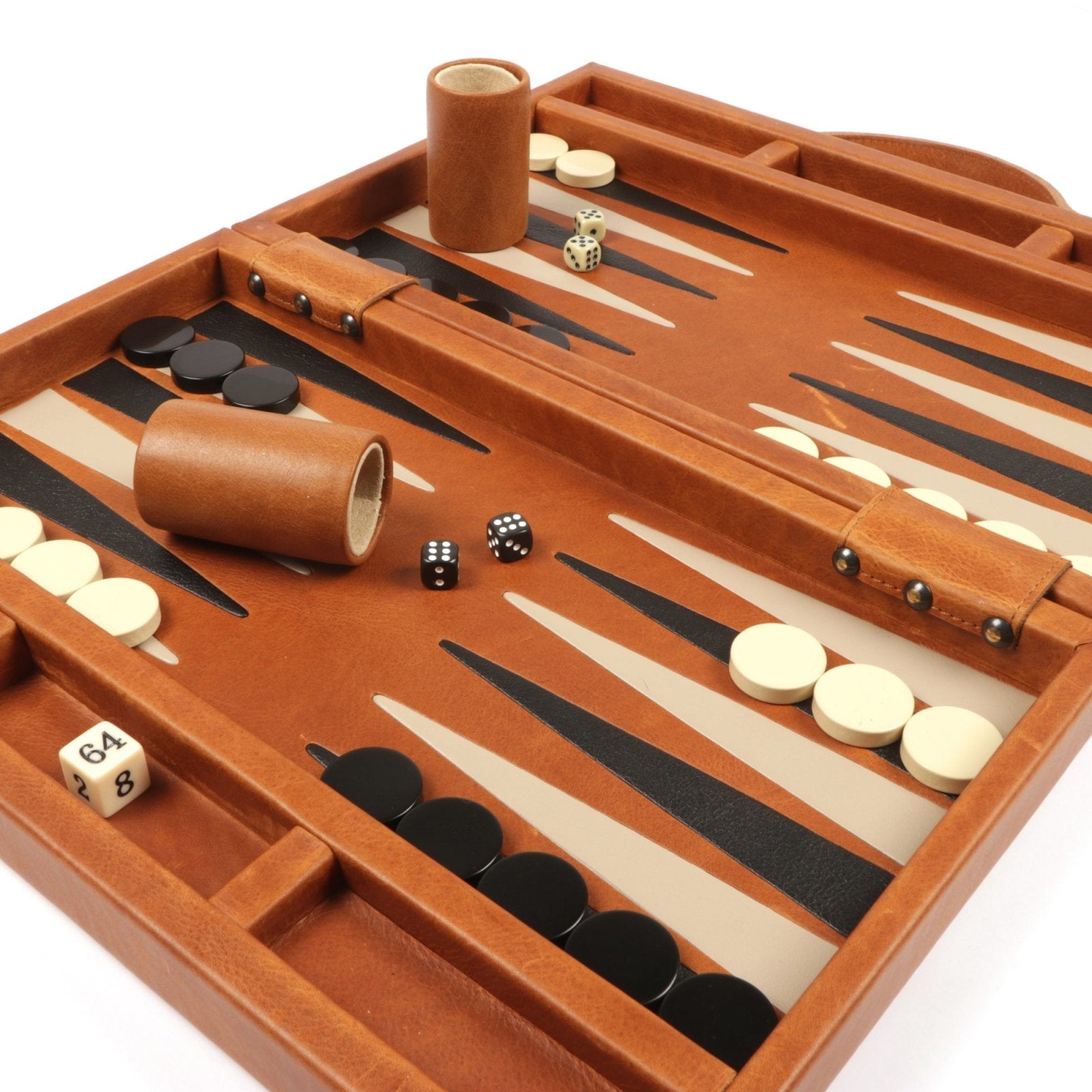 Backgammon Premium leather Boxed Board Set - Freestyle SA Proudly local Games leather boots veldskoens vellies leather shoes suede veldskoens