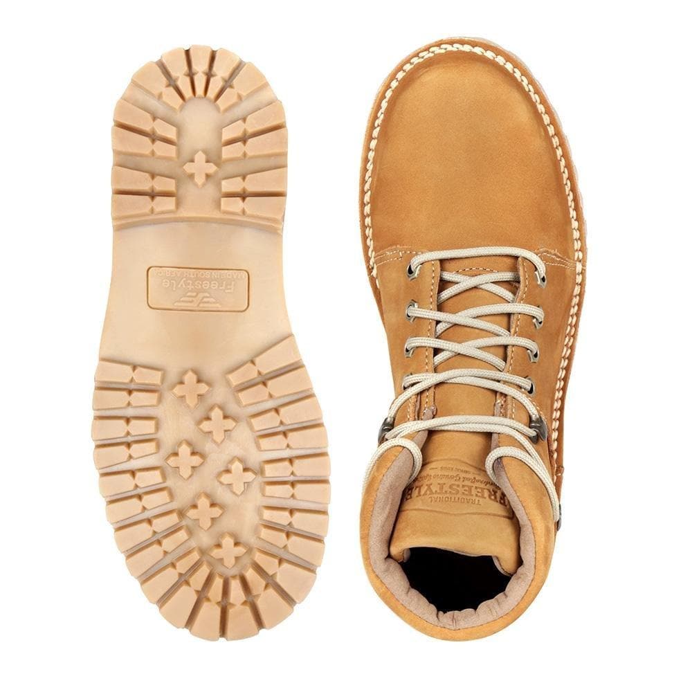 Beatriz Boot - Freestyle SA Proudly local leather boots veldskoens vellies leather shoes suede veldskoens