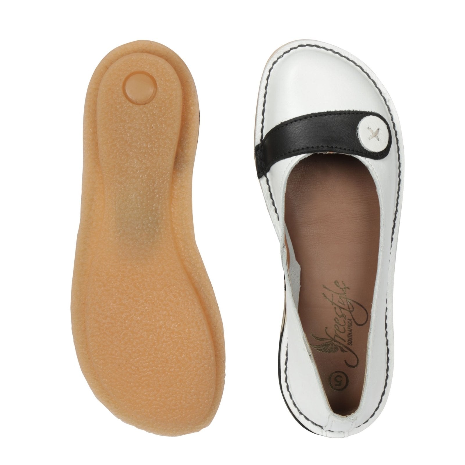 Buttonquail Ladies Premium Leather Court Shoe - Freestyle SA Proudly local Leather Goods Supplier leather boots veldskoens vellies leather shoes suede veldskoens