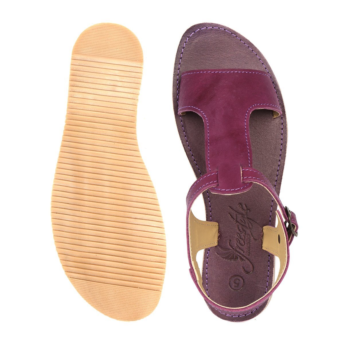 Cassie Ladies Handcrafted Premium Leather Sandal - Freestyle SA Proudly local leather boots veldskoens vellies leather shoes suede veldskoens