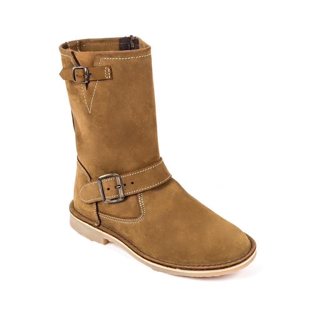 Claire Boot - Freestyle Handcrafted Leather Proudly local leather boots veldskoens vellies leather shoes suede veldskoens