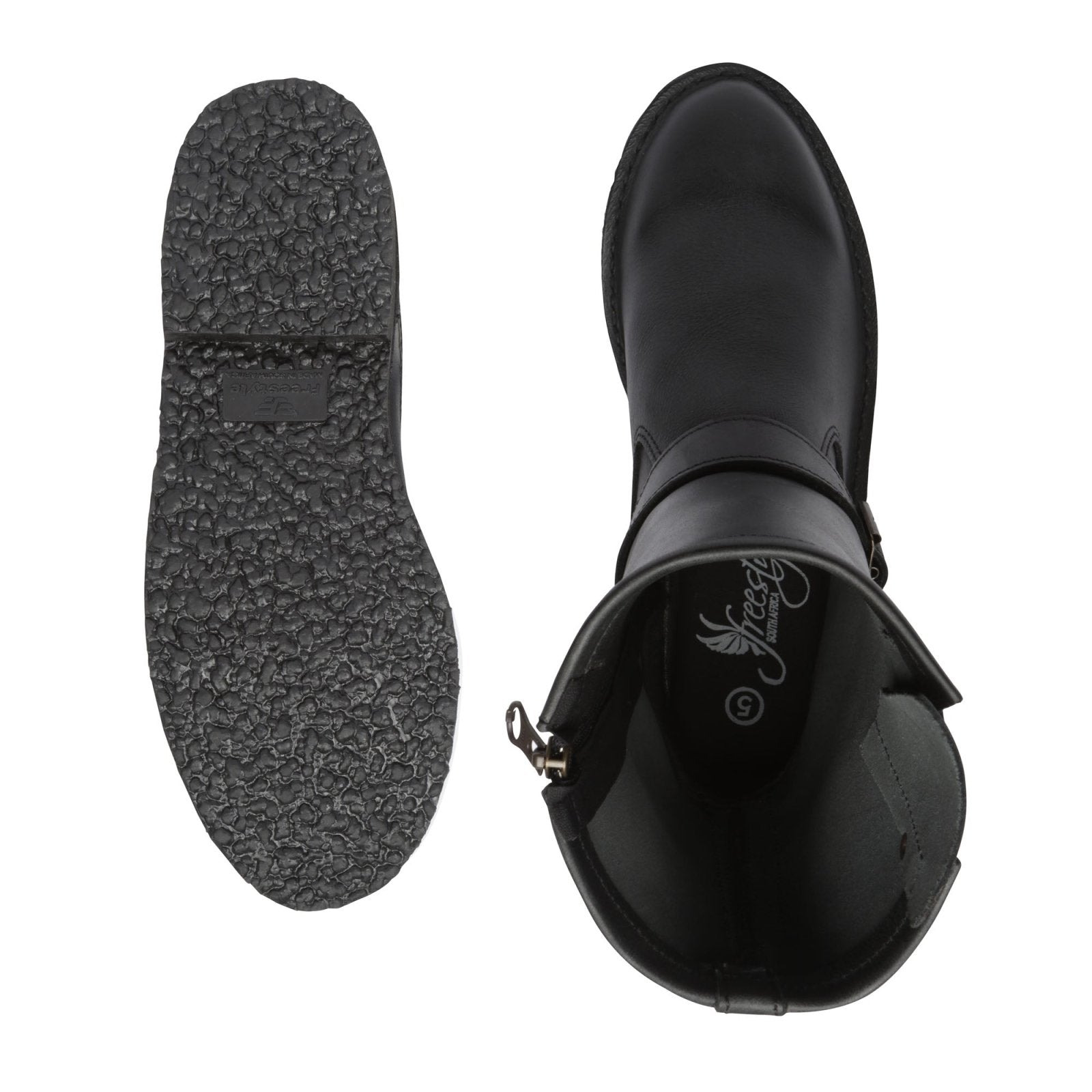 Claire Ladies Rigger Premium Leather Boot - Freestyle SA Proudly local leather boots veldskoens vellies leather shoes suede veldskoens