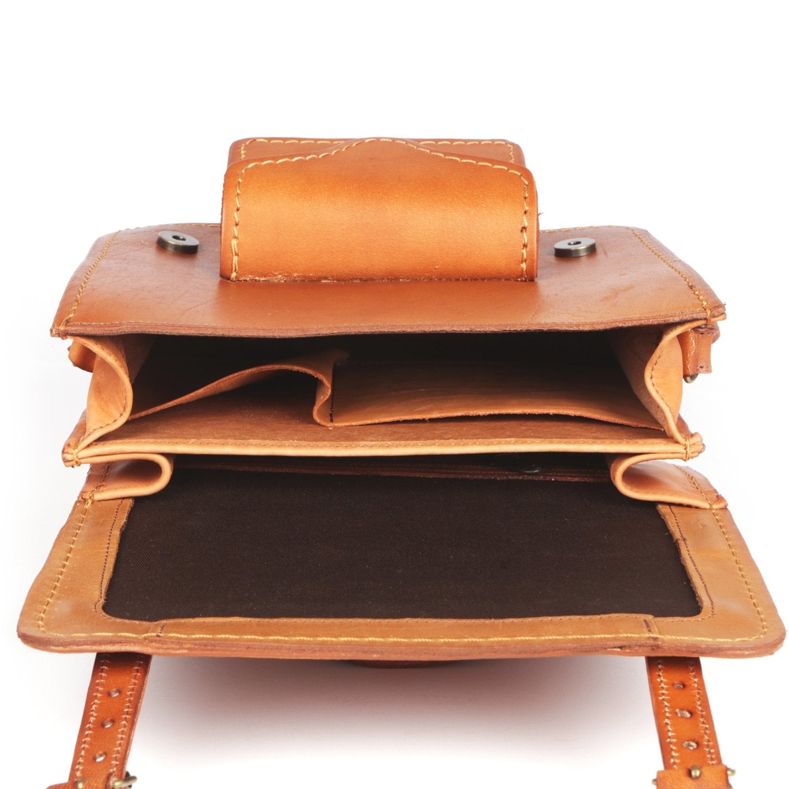 Connie Natural Vegetable Tanned Hand-dyed Leather Bag - Freestyle SA Proudly local leather boots veldskoens vellies leather shoes suede veldskoens