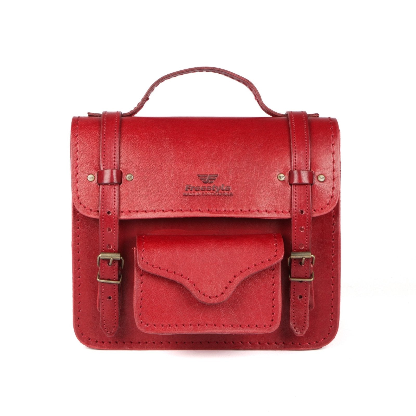 Connie Natural Vegetable Tanned Hand-dyed Leather Bag - Freestyle SA Proudly local leather boots veldskoens vellies leather shoes suede veldskoens