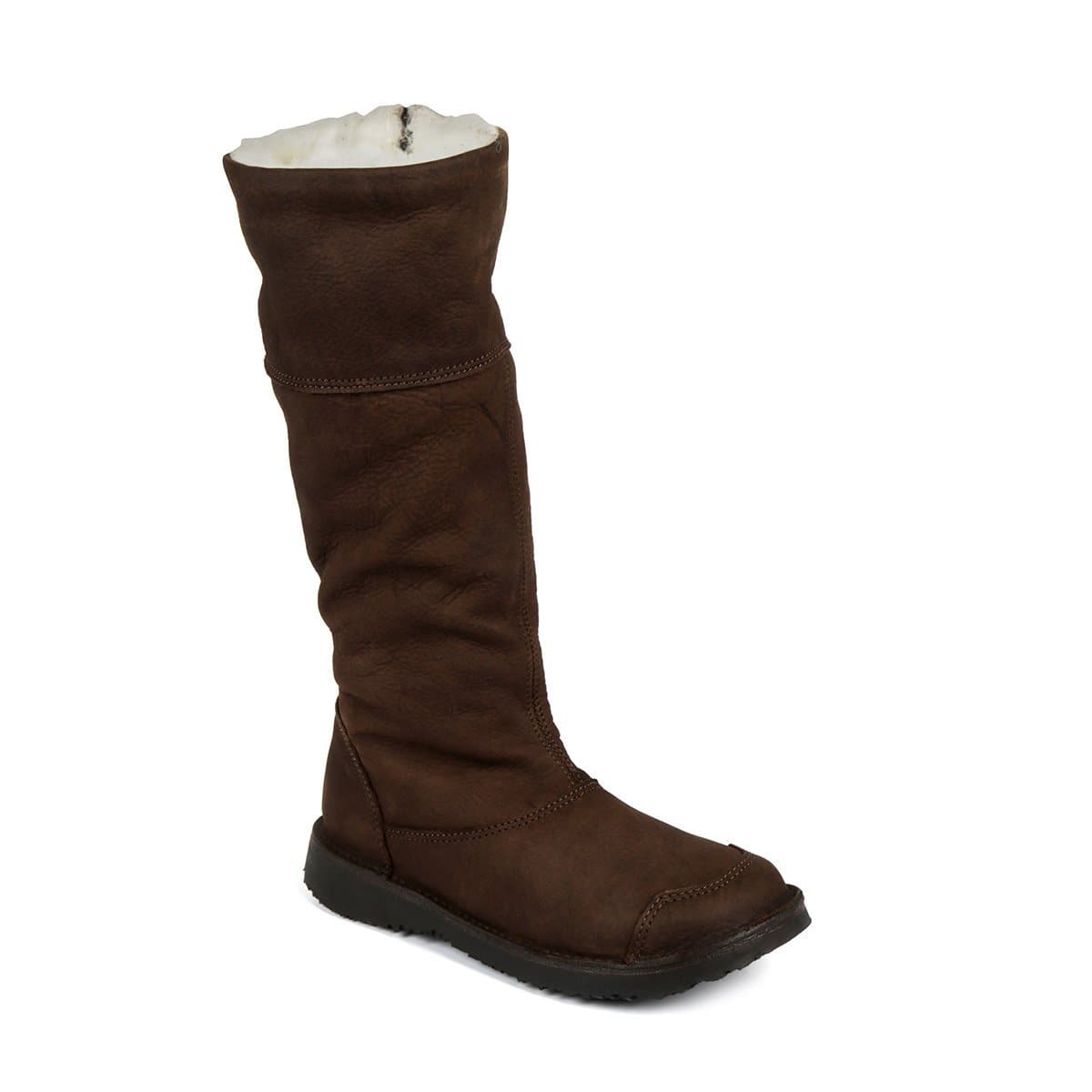 Corina Wool lined leather boot - Freestyle SA Proudly local leather boots veldskoens vellies leather shoes suede veldskoens